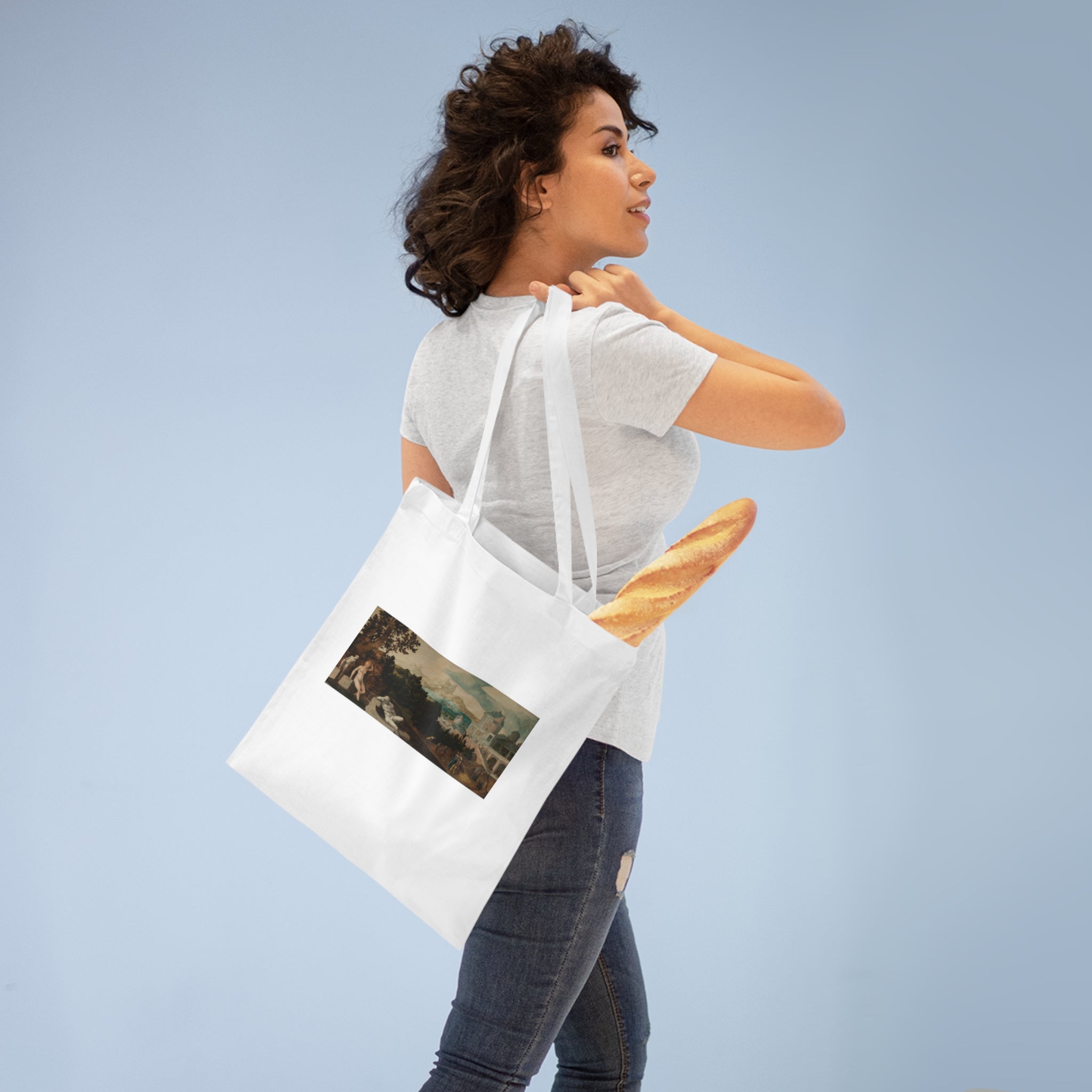 Art Tote Bag – Landscape with Bathsheba