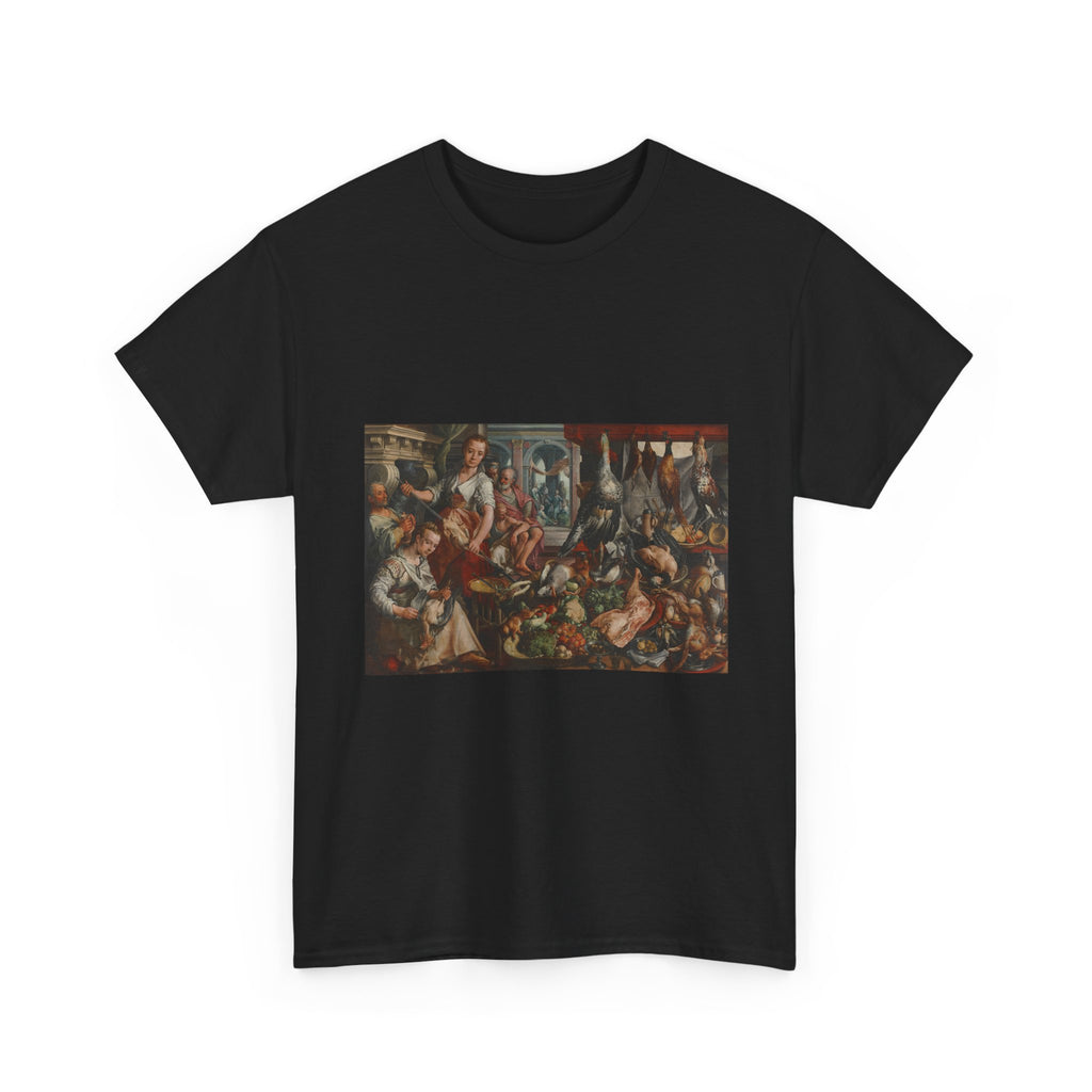 Art Tee – The Well-stocked Kitchen, with Jesus in het House of Martha and Mary in the Background
