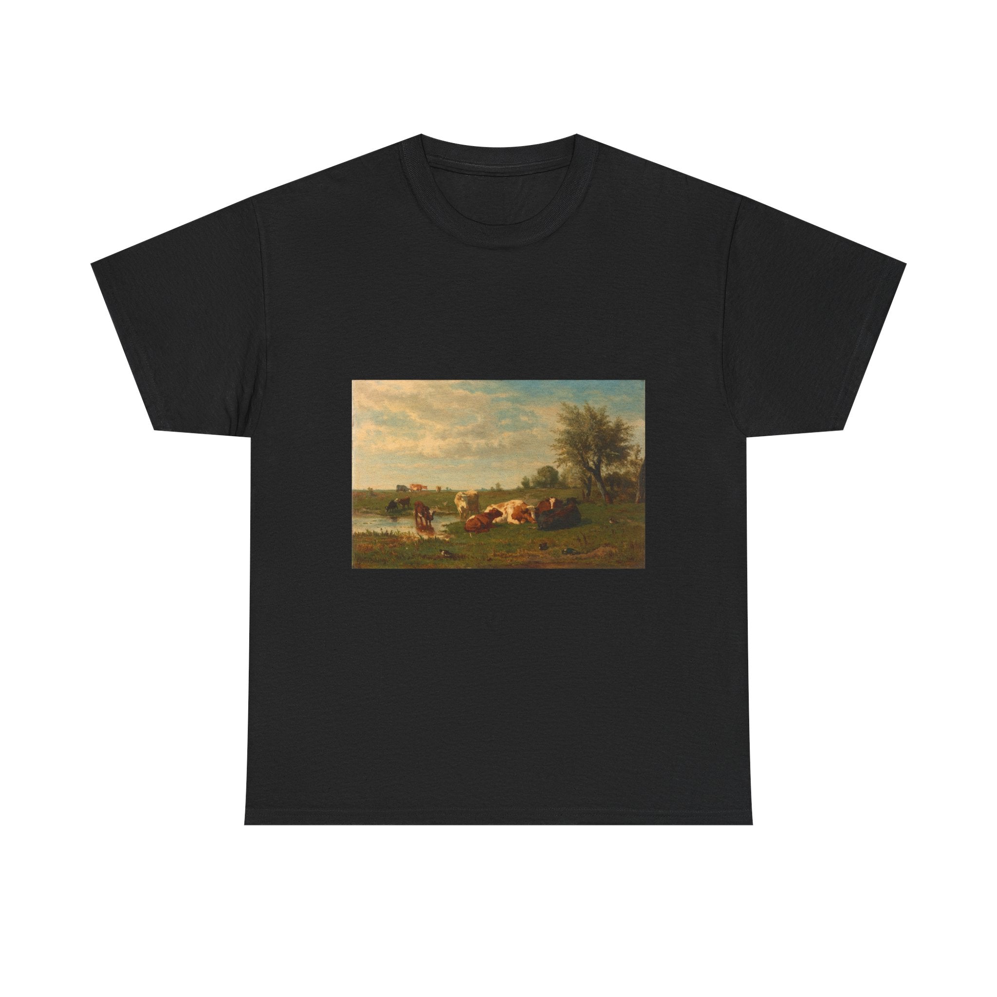 Art Tee – Cows in the Meadow