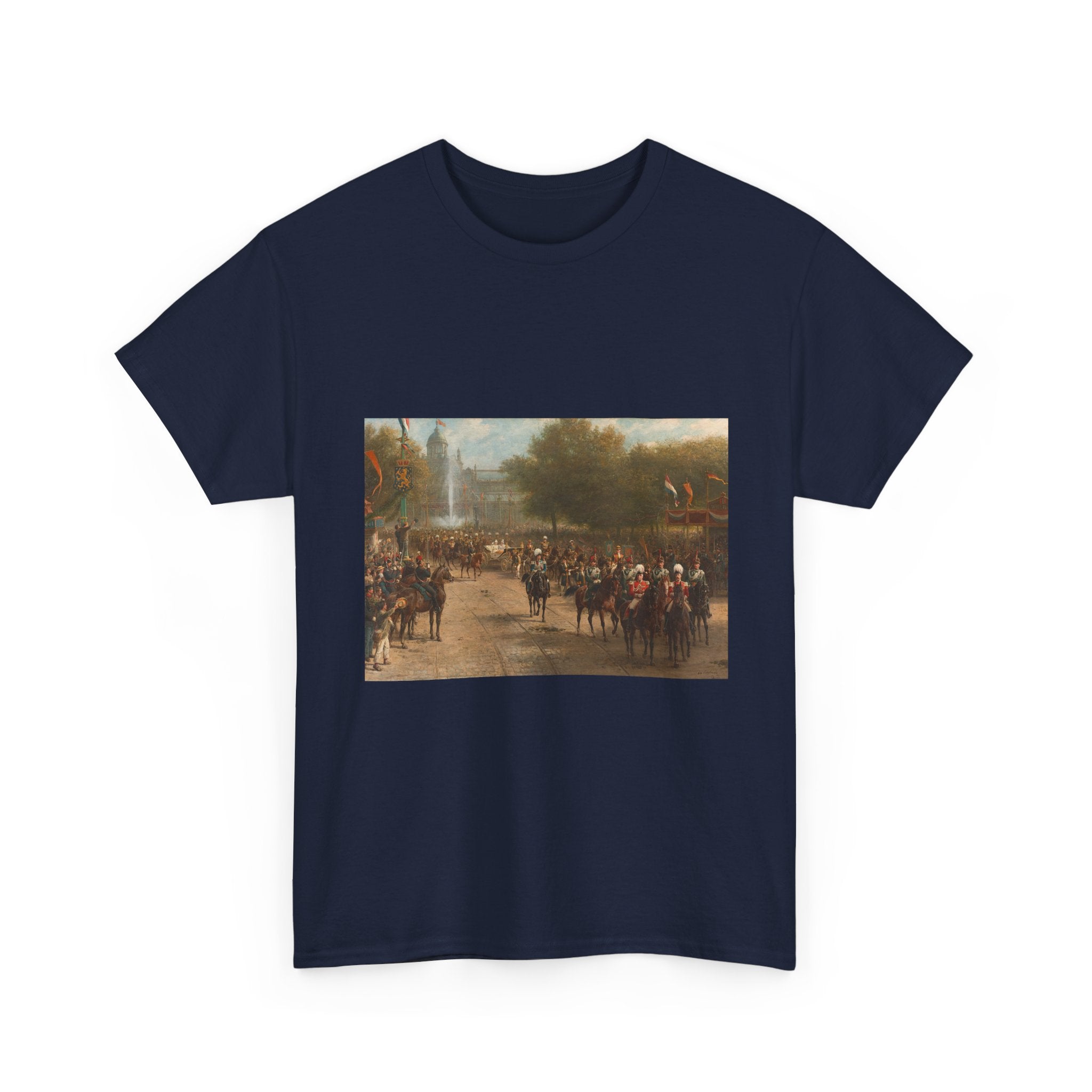 Art Tee – The Frederiksplein, Amsterdam, during the Entry of Queen Wilhelmina, 5 September 1898
