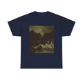 Art Tee – Mountainous Landscape with Waterfall