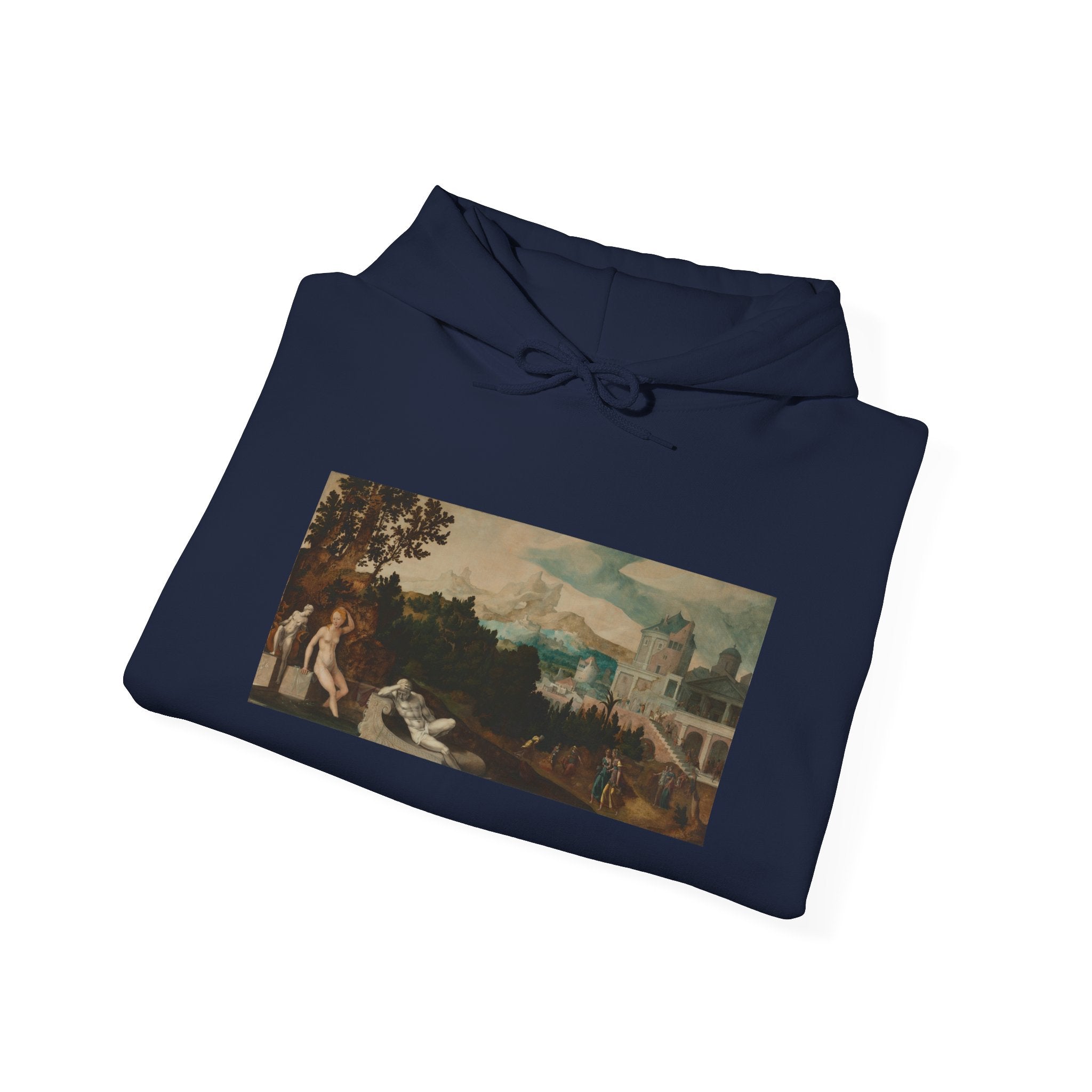 Art Hoodie – Landscape with Bathsheba