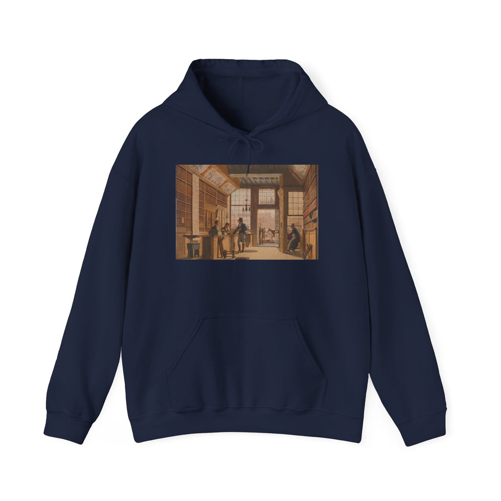 Art Hoodie – The Shop of the Bookdealer Pieter Meijer Warnars on the Vijgendam in Amsterdam