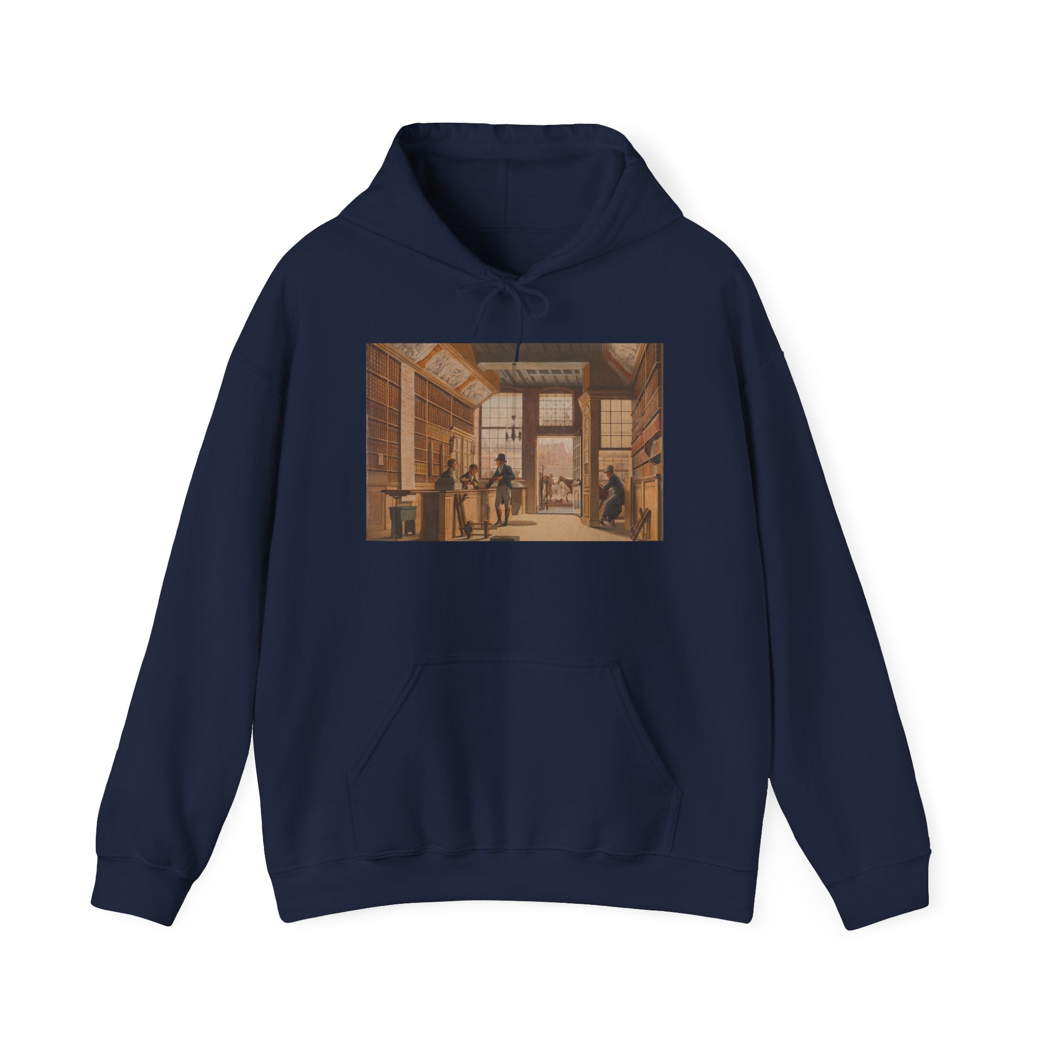 Art Hoodie – The Shop of the Bookdealer Pieter Meijer Warnars on the Vijgendam in Amsterdam
