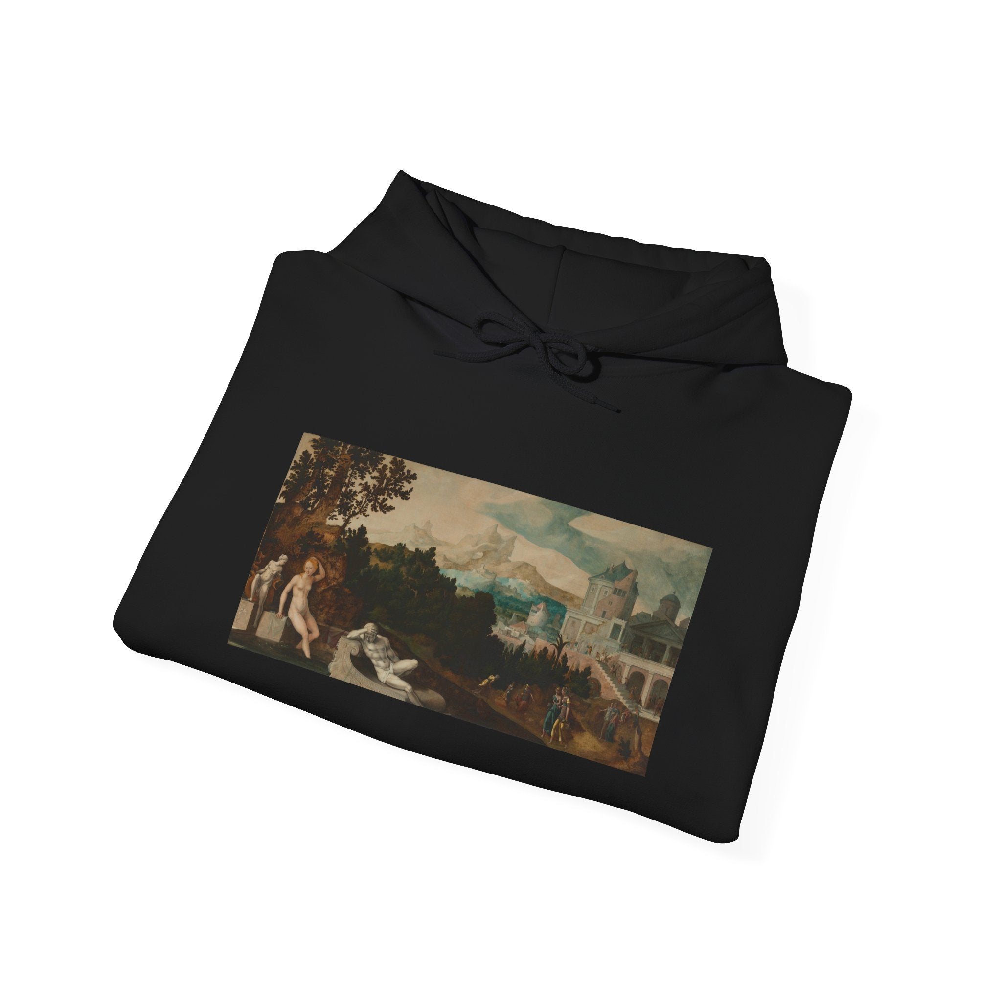 Art Hoodie – Landscape with Bathsheba