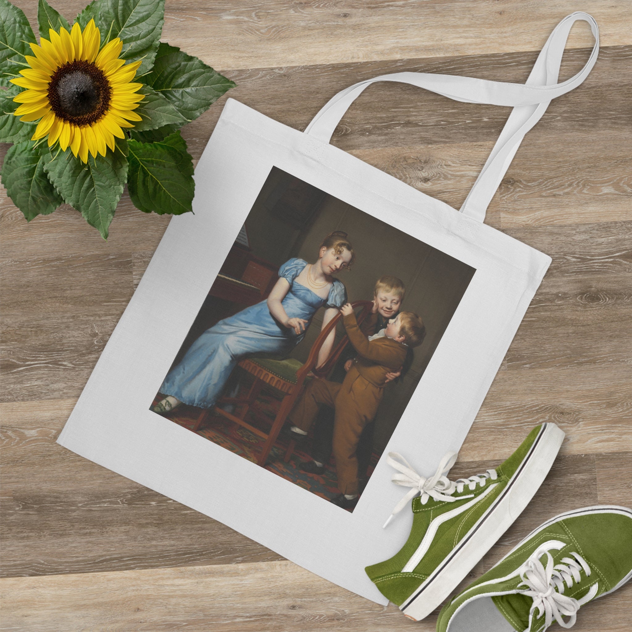 Art Tote Bag – Piano Practice Interrupted