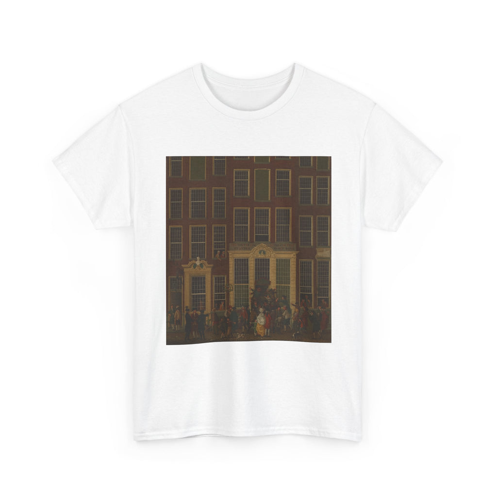 Art Tee – The Bookshop and Lottery Agency of Jan de Groot in the Kalverstraat in Amsterdam