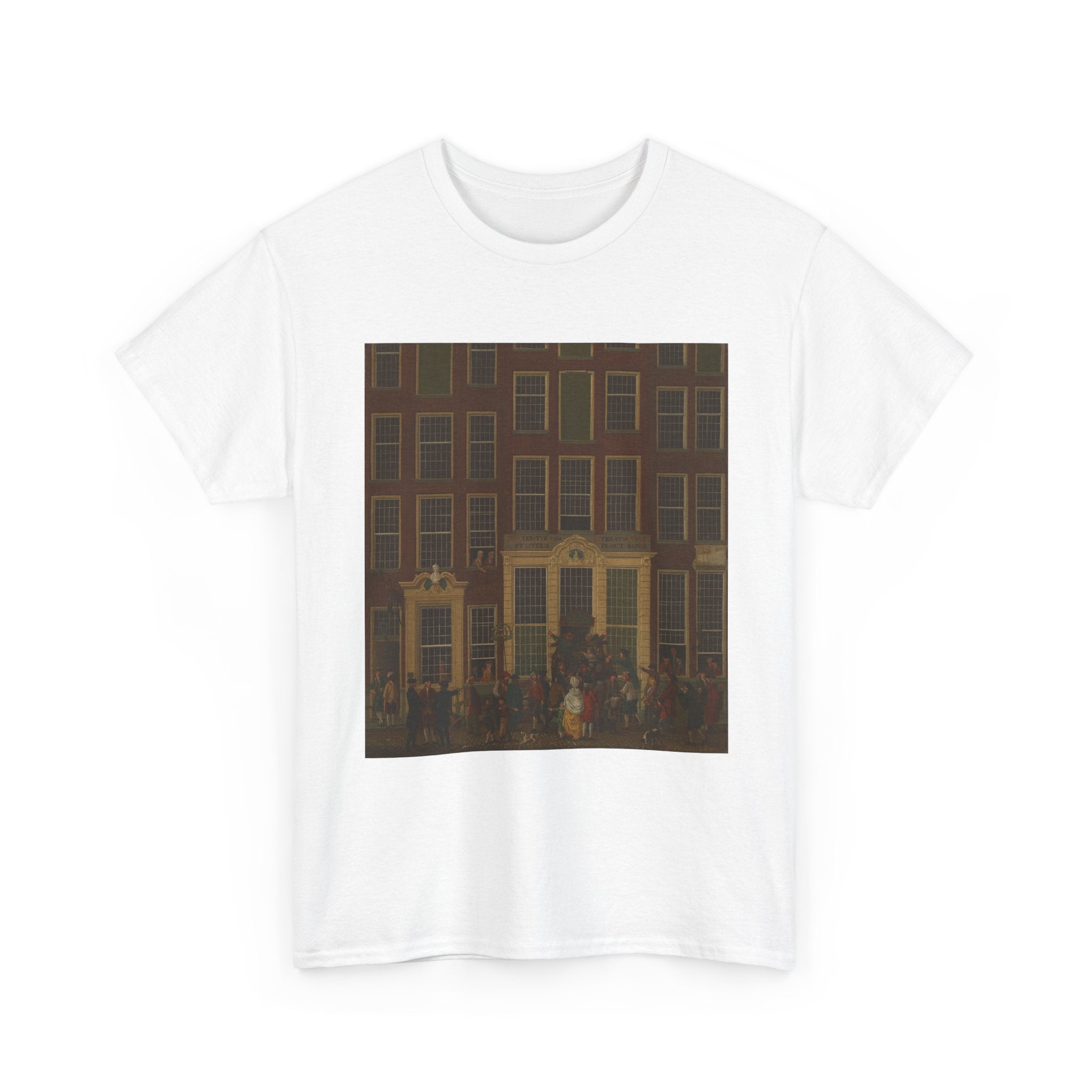 Art Tee – The Bookshop and Lottery Agency of Jan de Groot in the Kalverstraat in Amsterdam