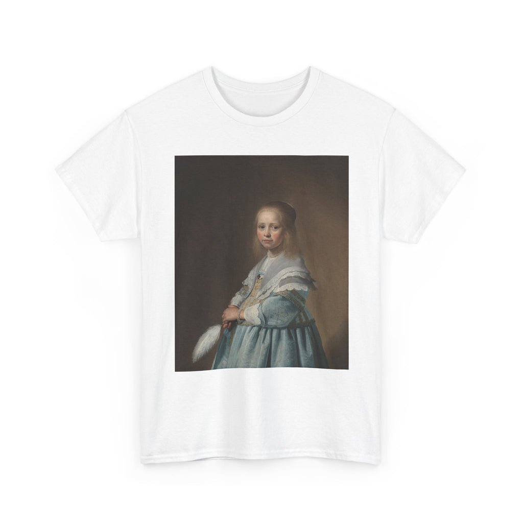 Art Tee – Portrait of a Girl Dressed in Blue