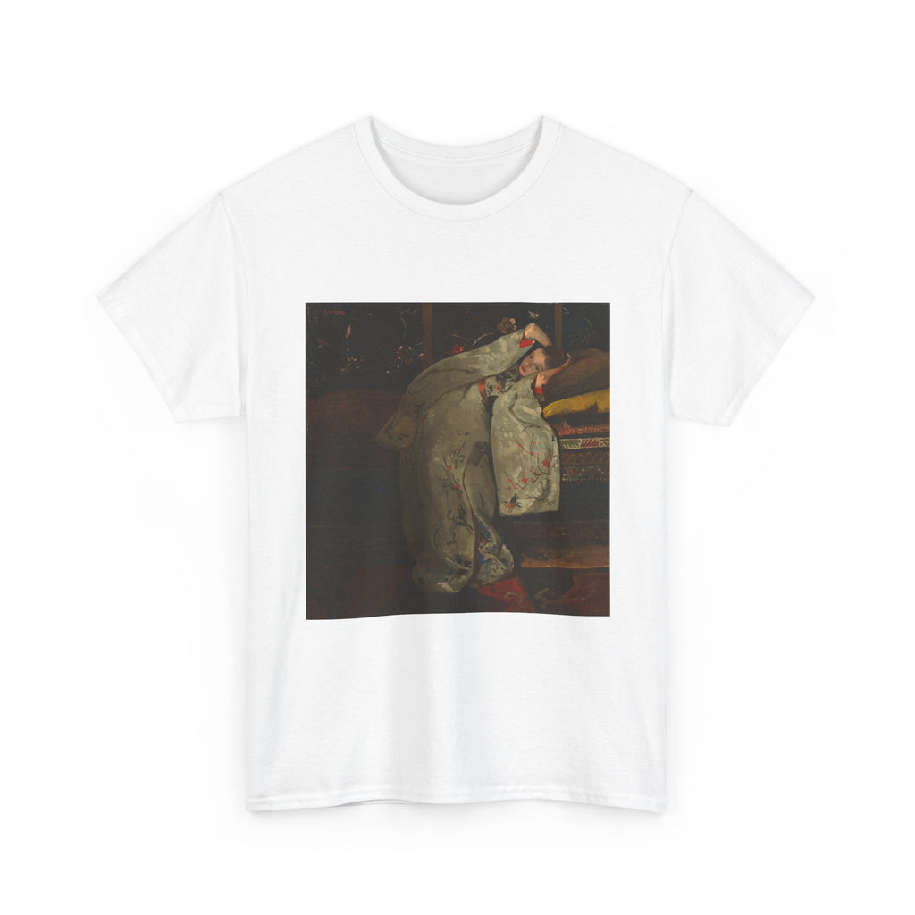 Art Tee – Girl in a White Kimono