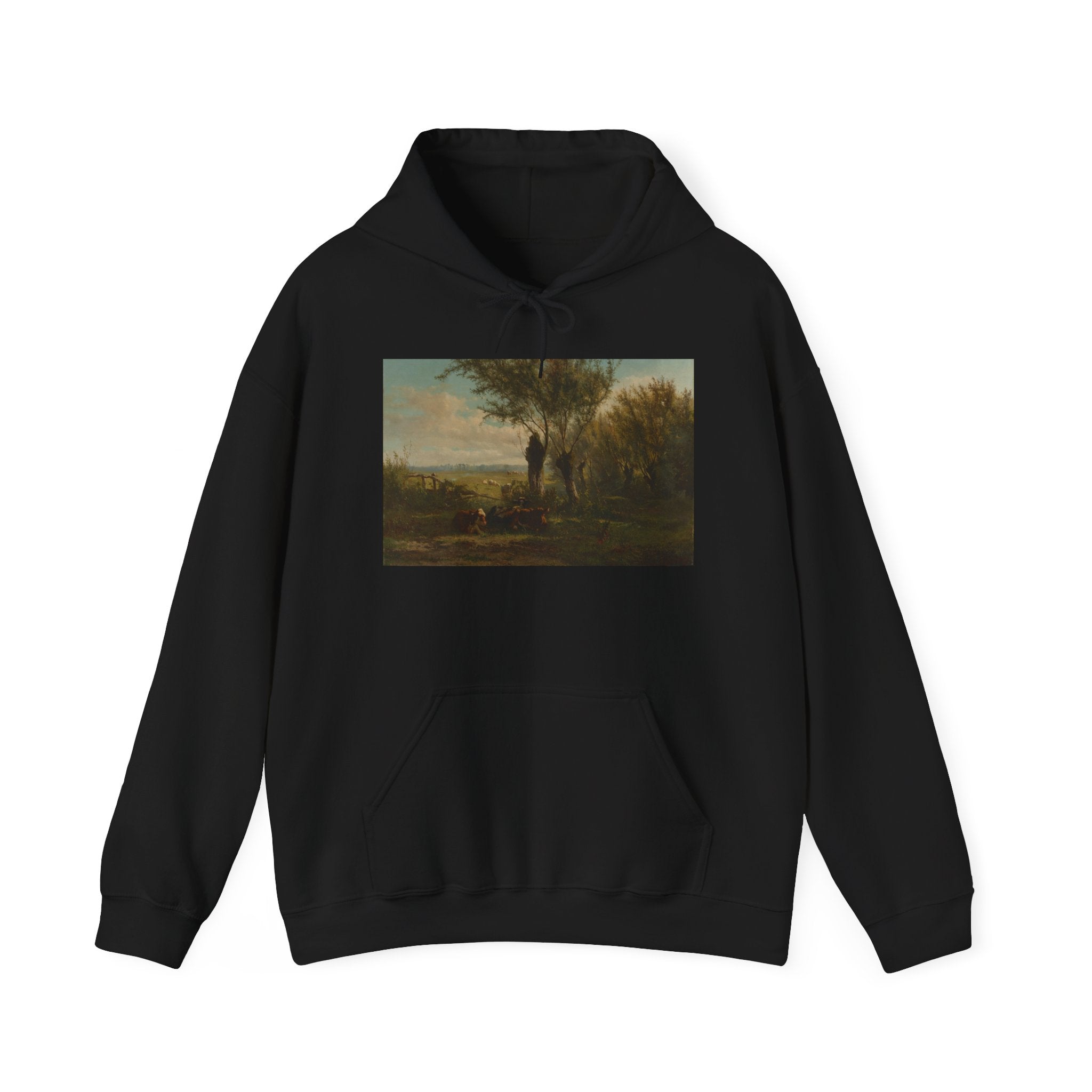 Art Hoodie – Meadow near Oosterbeek