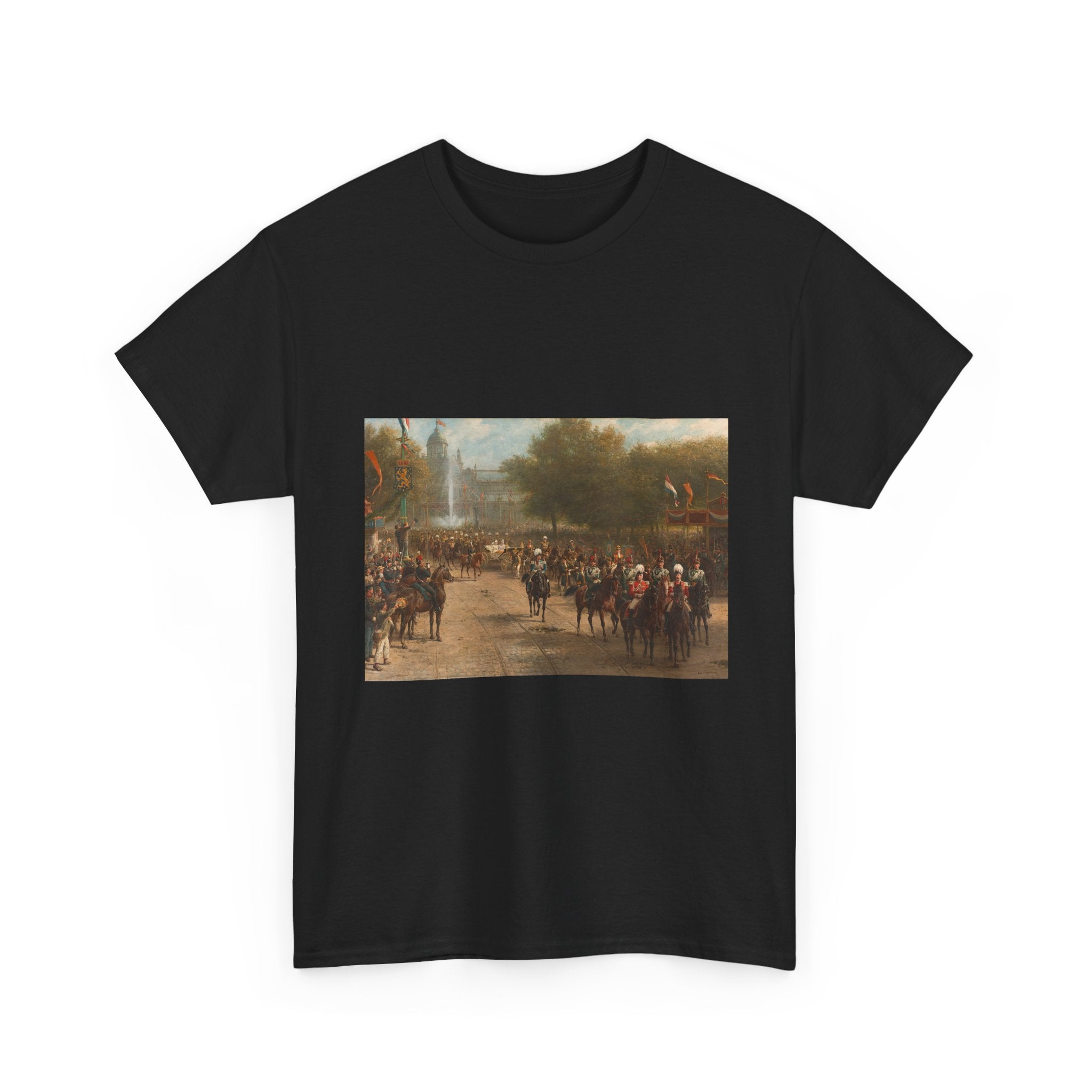 Art Tee – The Frederiksplein, Amsterdam, during the Entry of Queen Wilhelmina, 5 September 1898