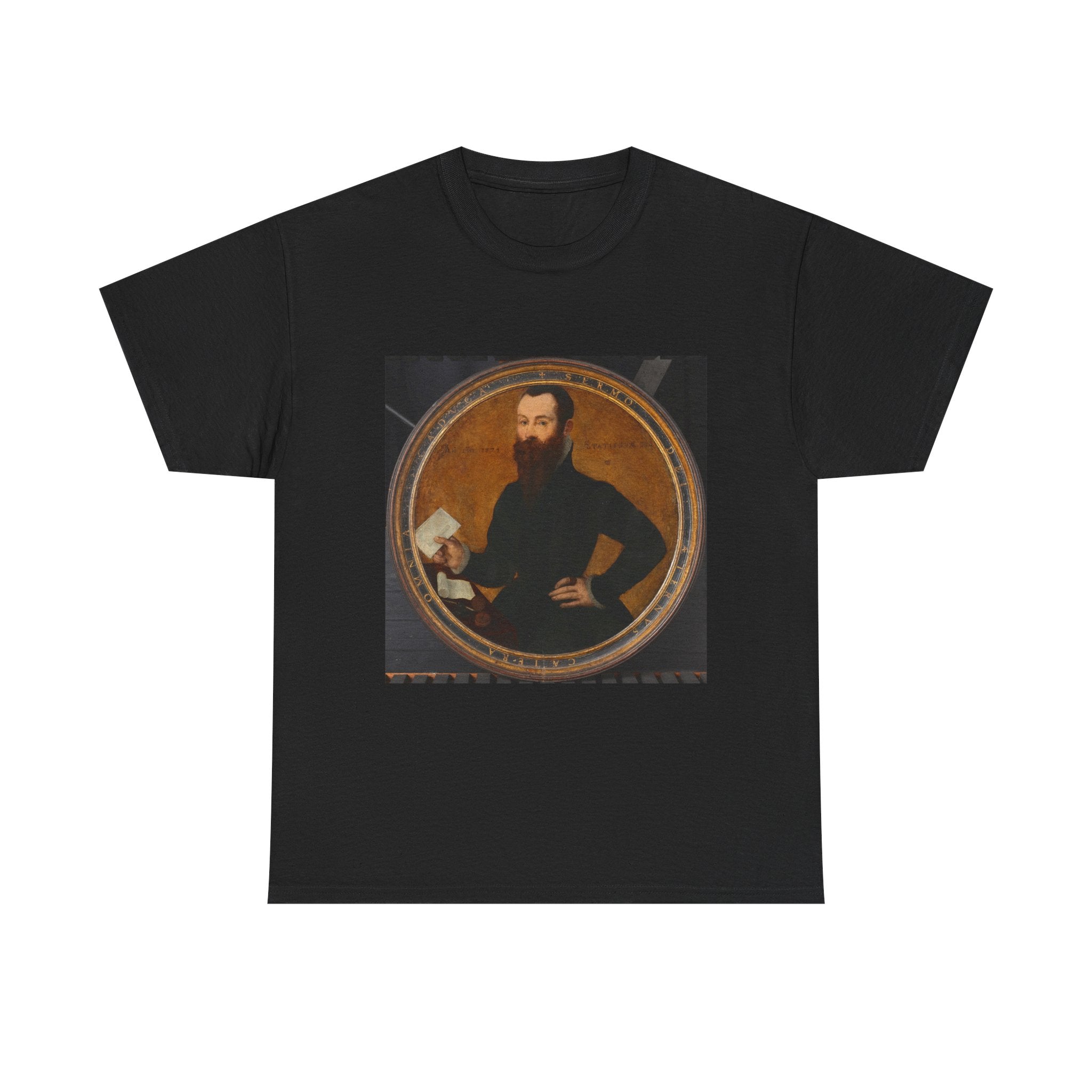 Art Tee – Portrait of Adam Wachendorff, with a Putto Blowing Bubbles