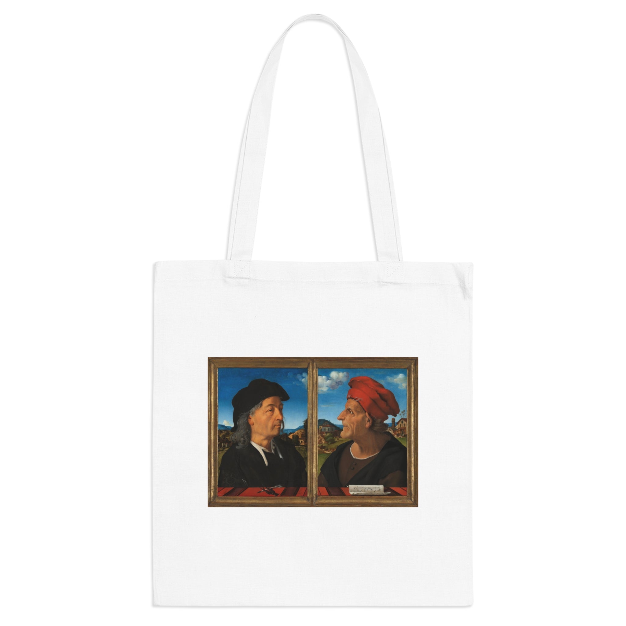 Art Tote Bag – Portraits of Giuliano and Francesco Giamberti da Sangallo