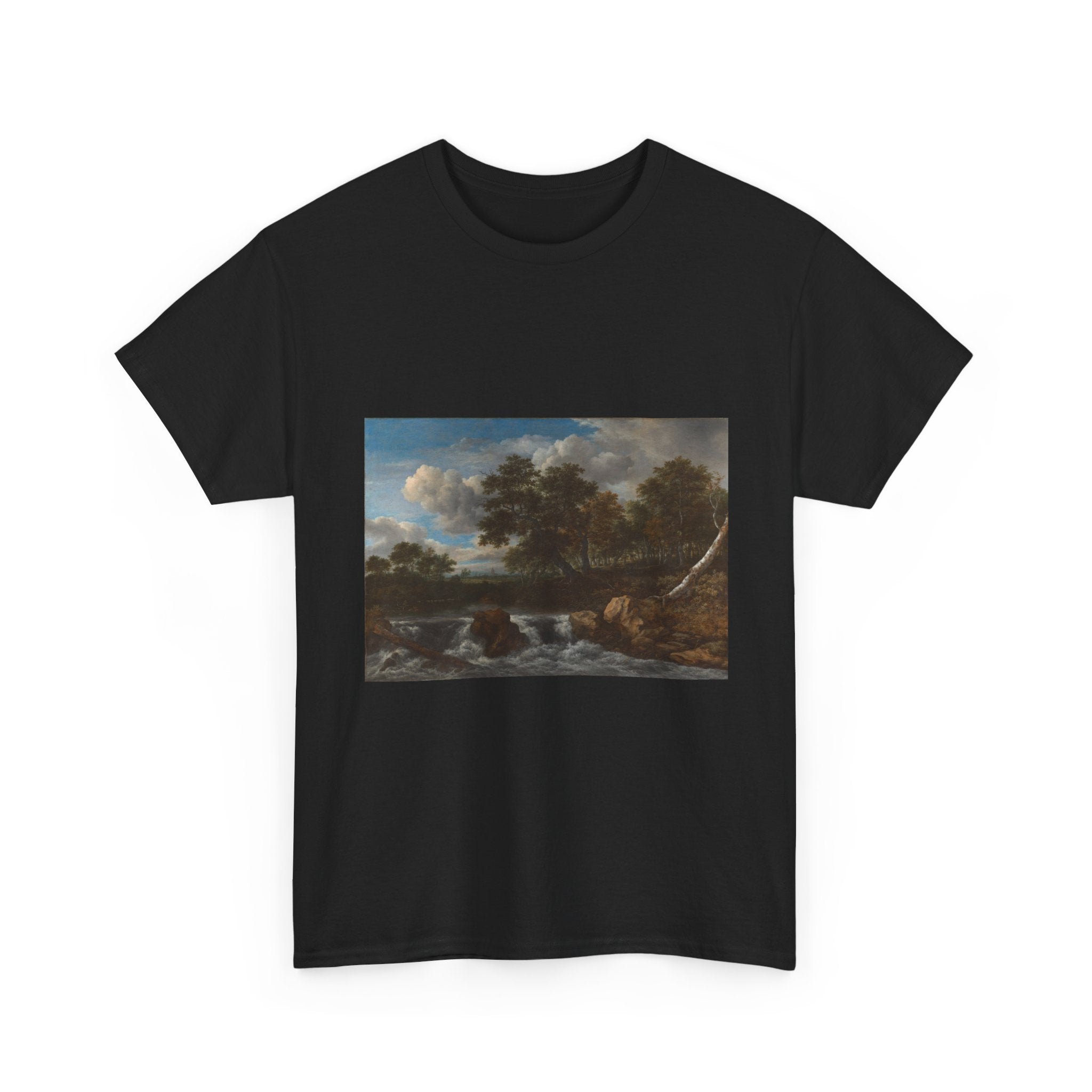 Art Tee – Landscape with Waterfall