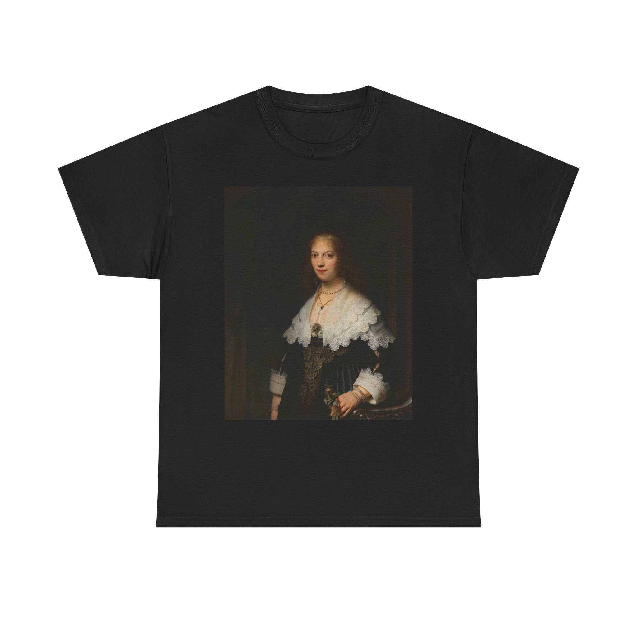 Art Tee – Portrait of a Woman, Probably Maria Trip (1619-1683)