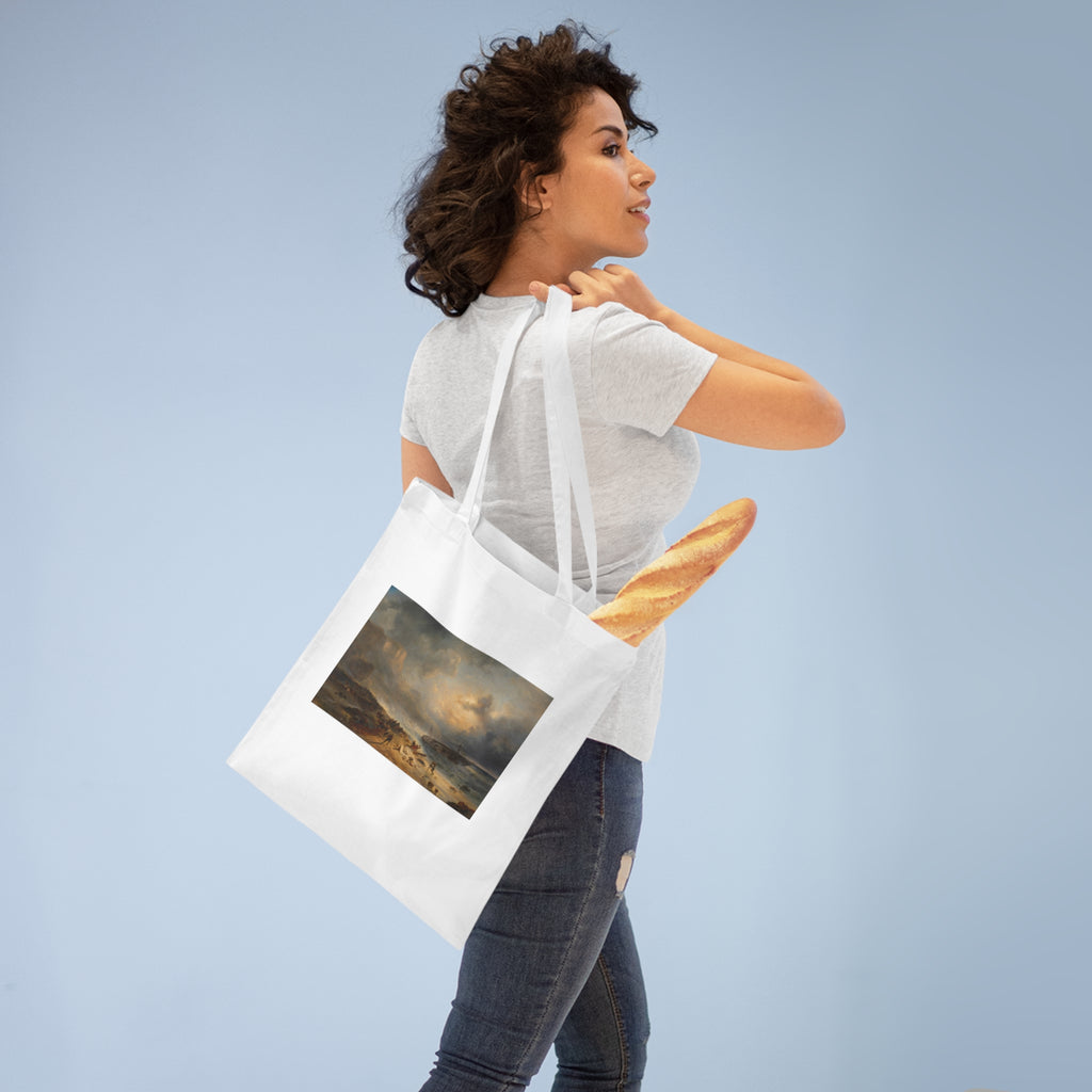 Art Tote Bag – Shipwreck off a Rocky Coast