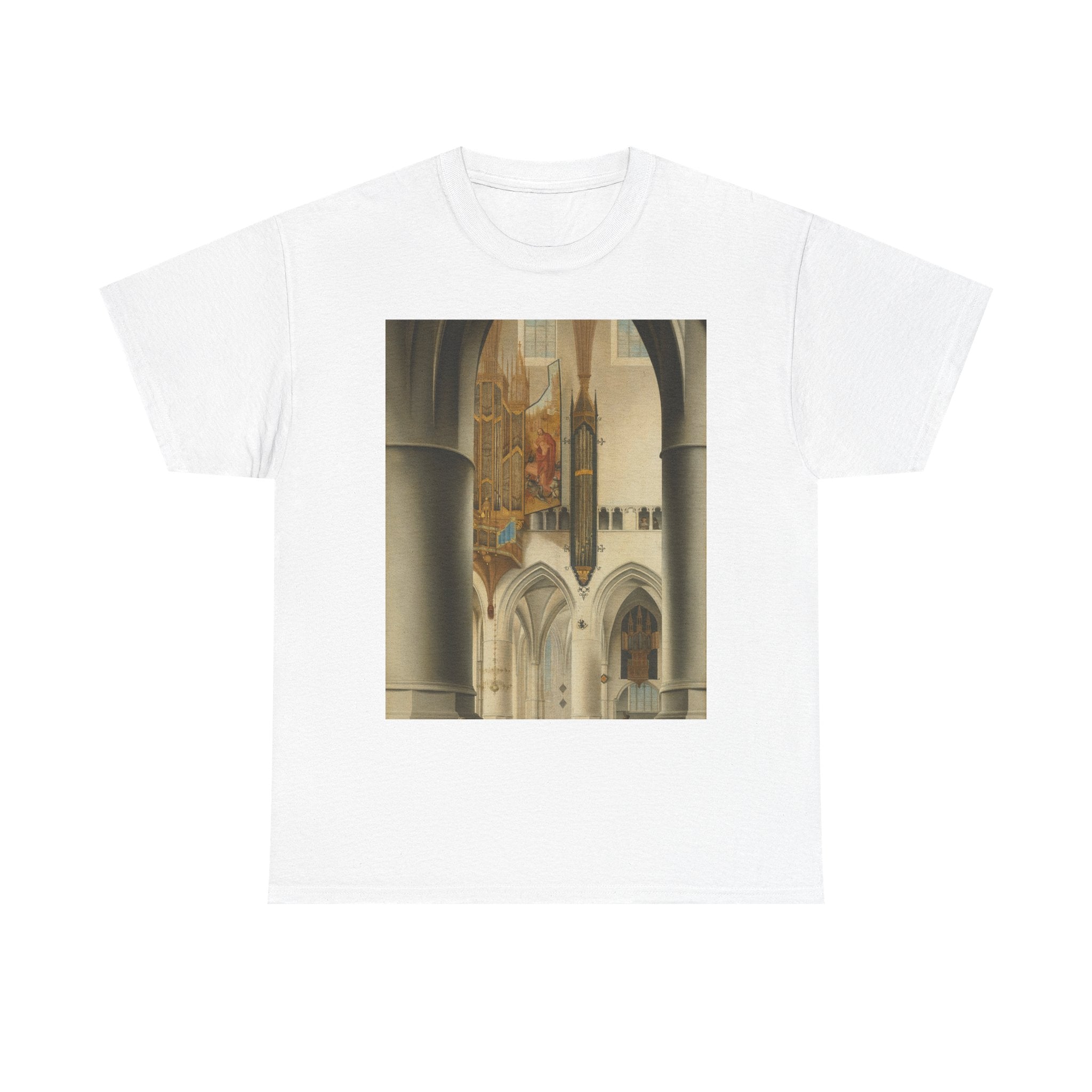 Art Tee – Interior of the Church of St Bavo in Haarlem
