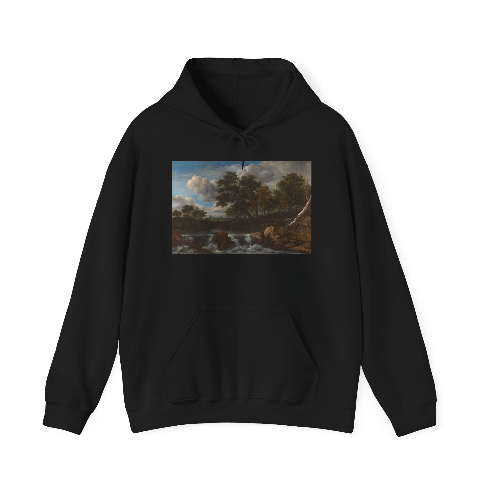 Art Hoodie – Landscape with Waterfall