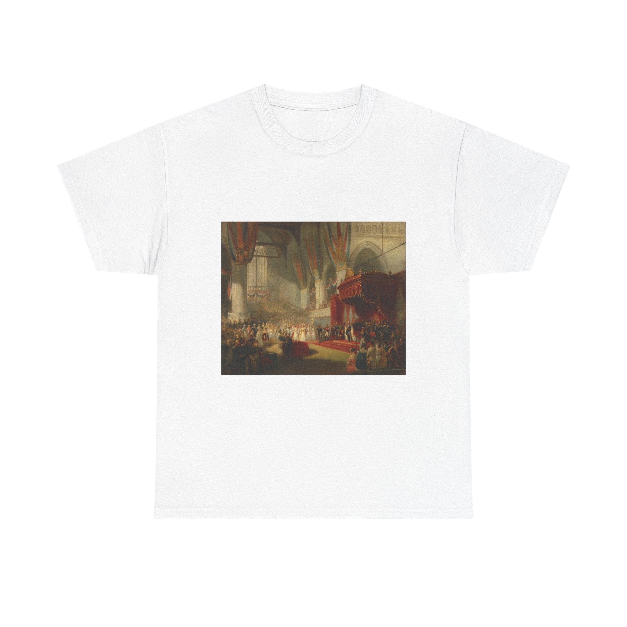 Art Tee – The Inauguration of King William II in the Nieuwe Kerk in Amsterdam on 28 November 1840