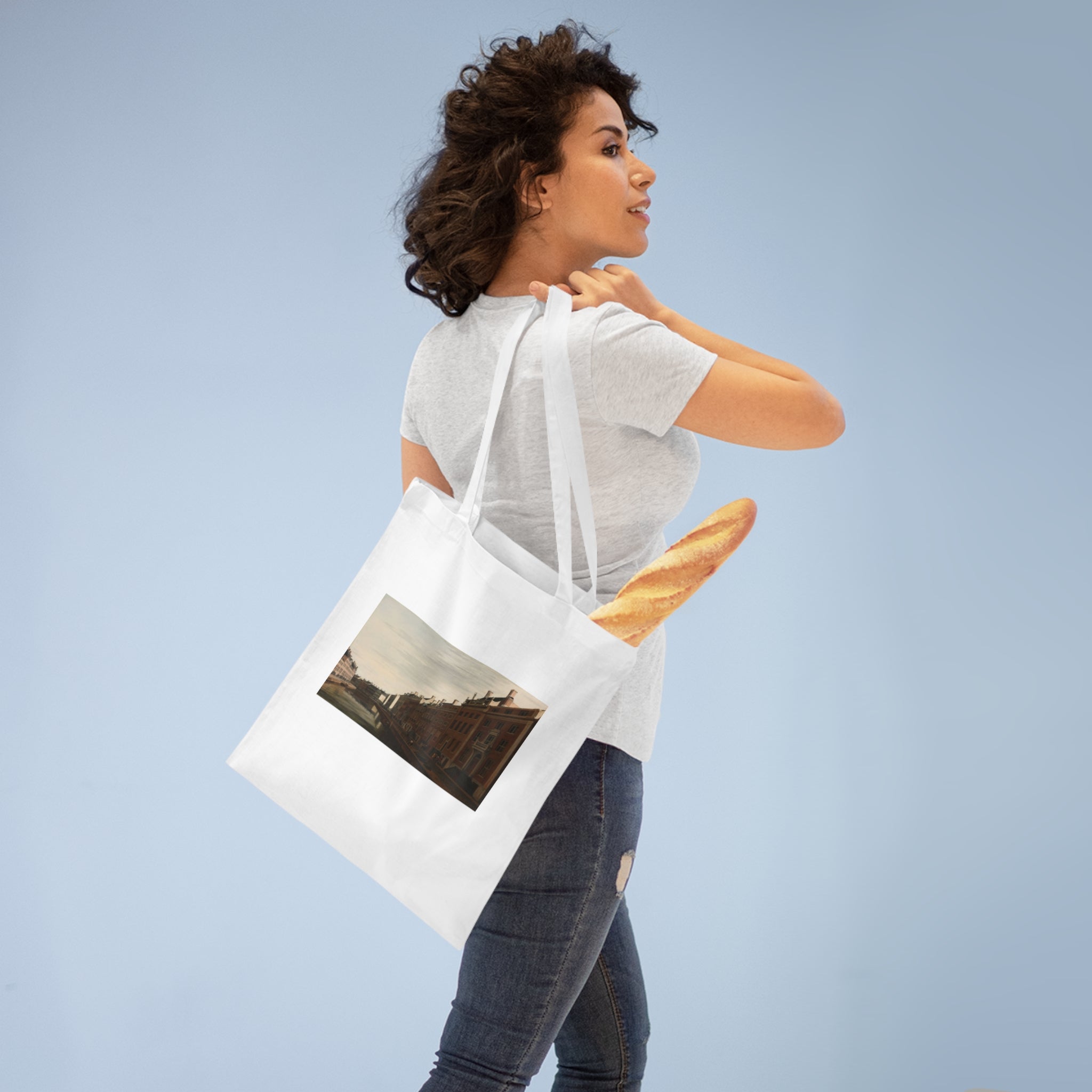 Art Tote Bag – The ‘Golden Bend’ in the Herengracht, Amsterdam, Seen from the West