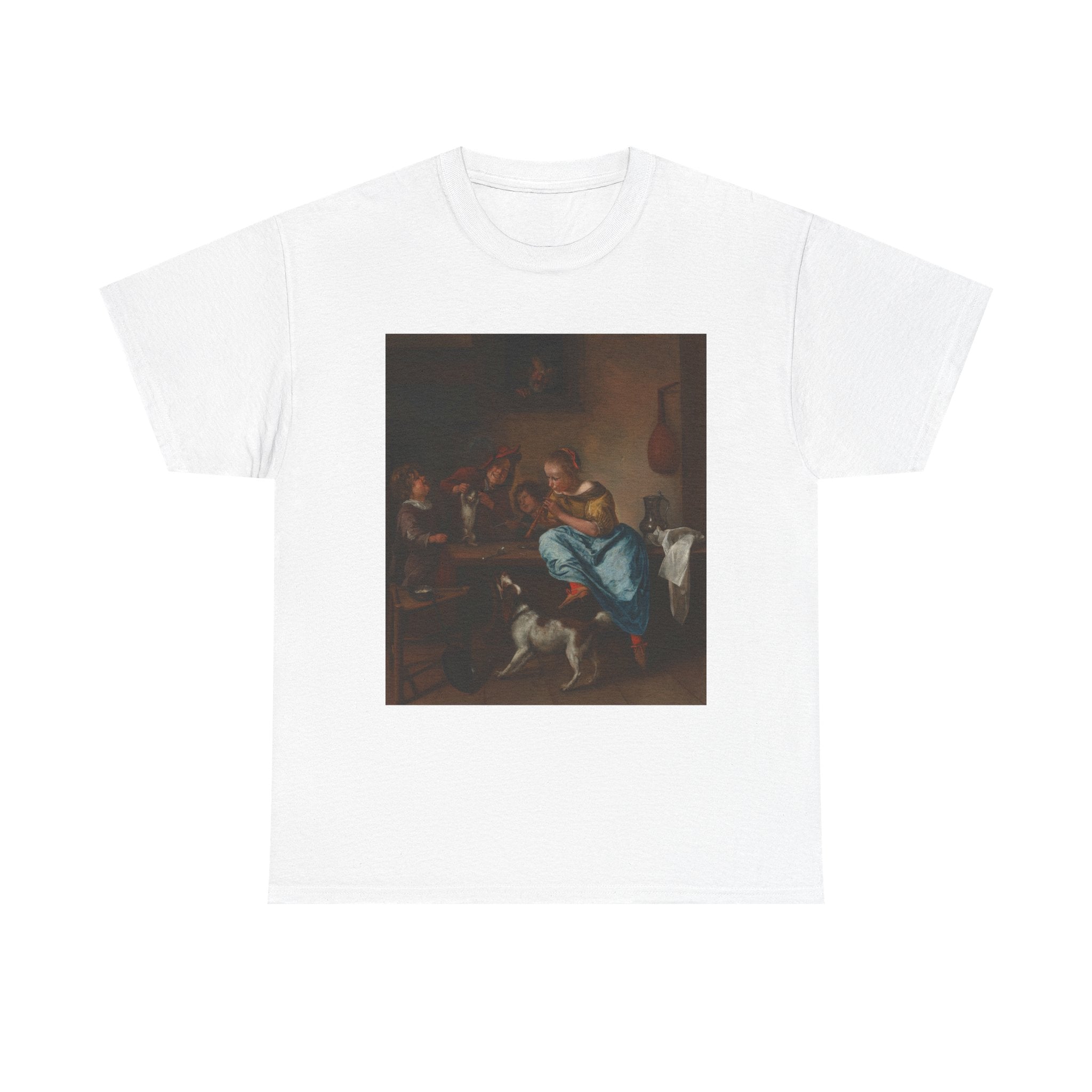 Art Tee – Children Teaching a Cat to Dance, Known as The Dancing Lesson