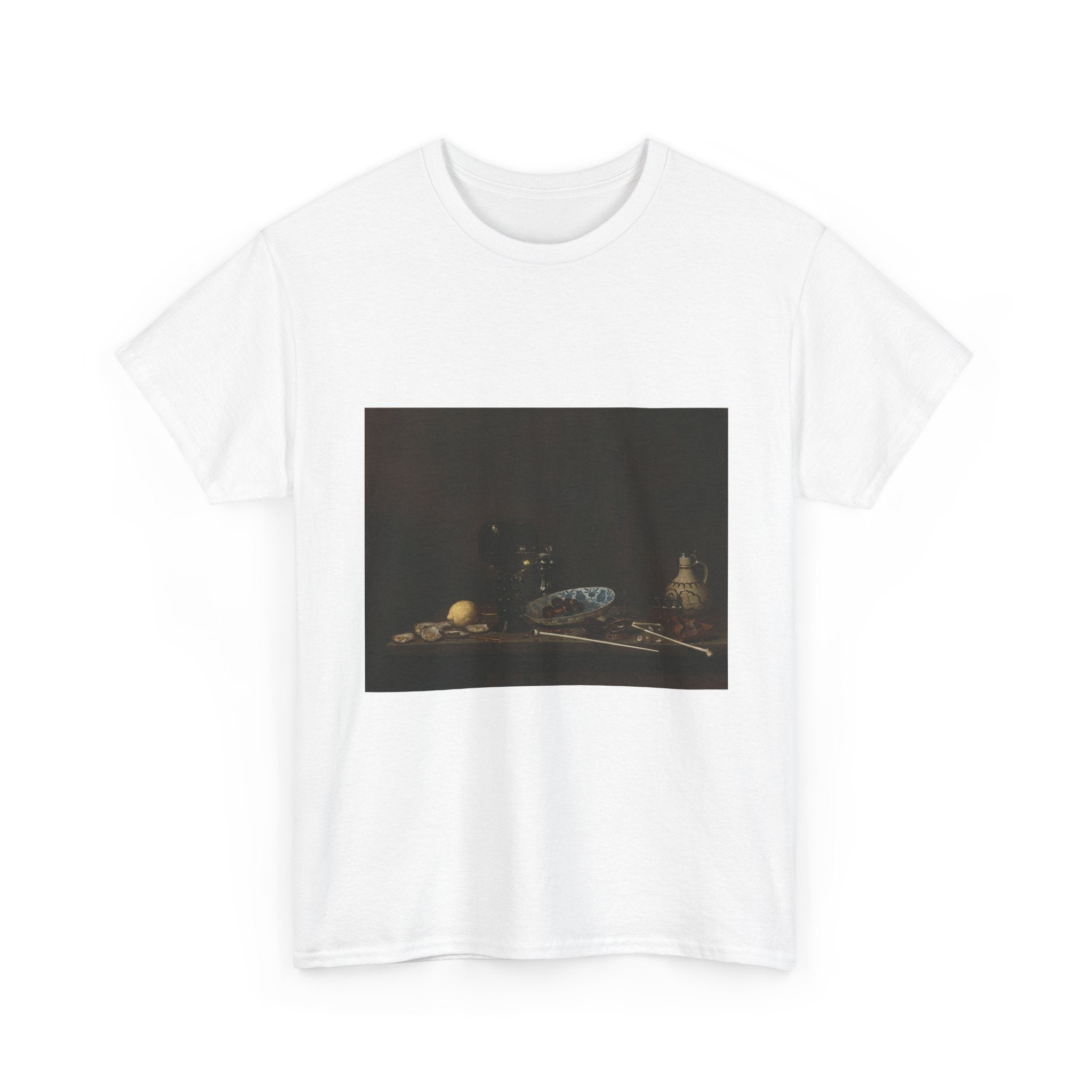 Art Tee – Still Life with Roemer, Salt Cellar, Tobacco, Lemon, and Olives