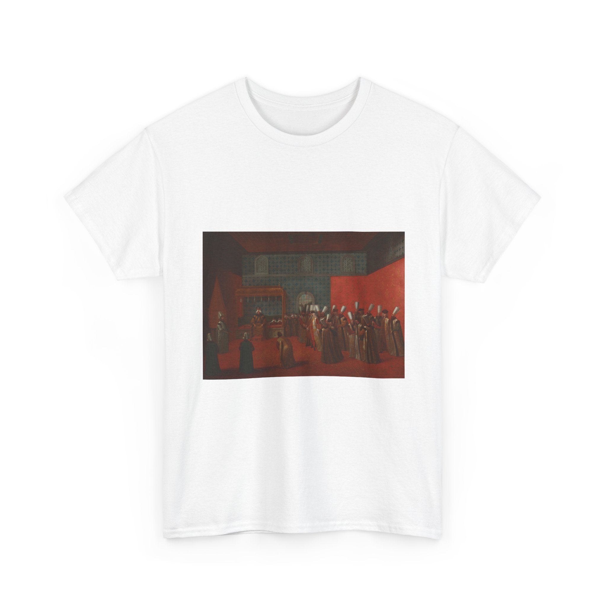 Art Tee – Ambassador Cornelis Calkoen at his Audience with Sultan Ahmed III