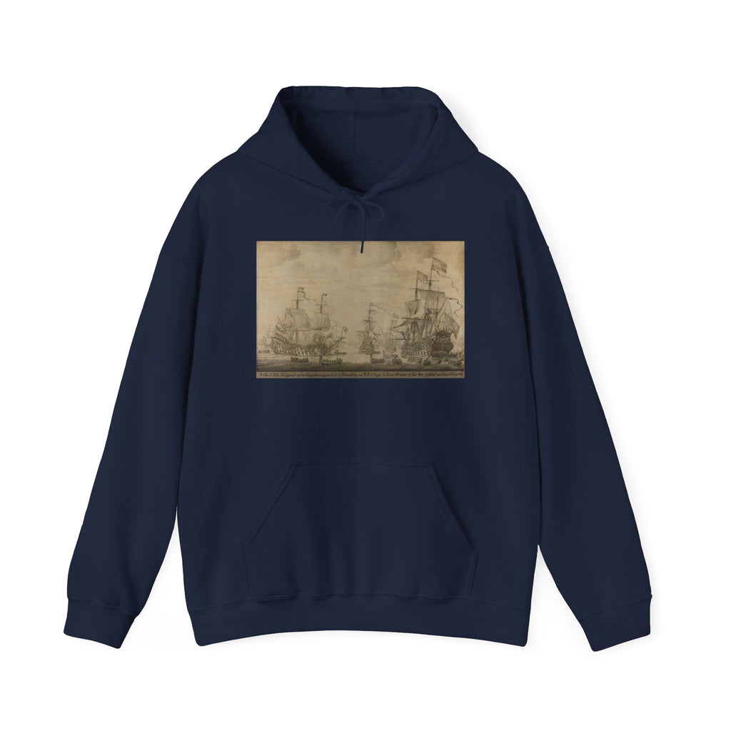 Art Hoodie – "Council of War aboard ""The Seven Provinces"", the Flagship of Michiel Adriaenszoon de Ruyter, 10 June 1666, preceding the Four Days' Battle: episode from the Second Anglo-Dutch War"