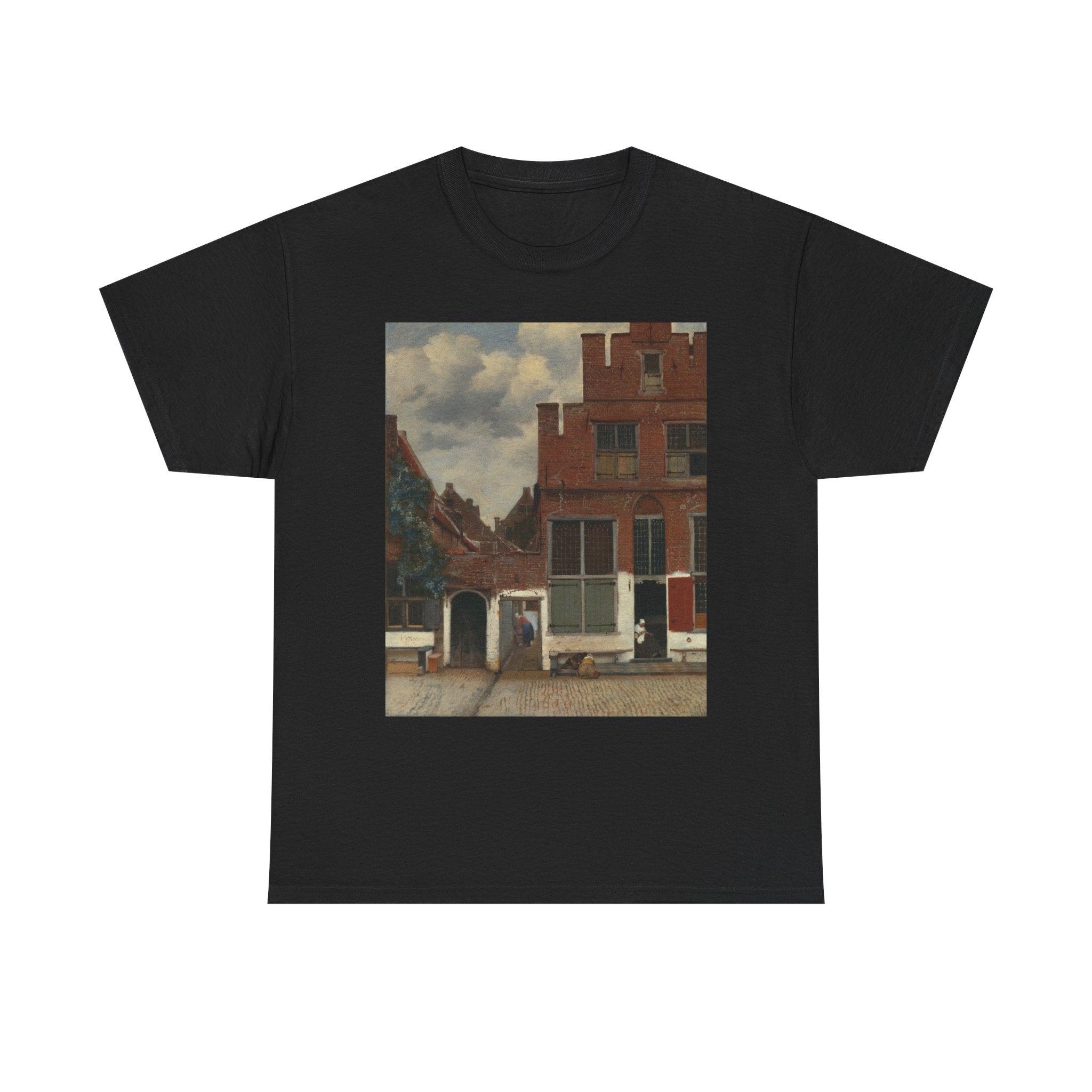 Art Tee – View of Houses in Delft, Known as ‘The Little Street’