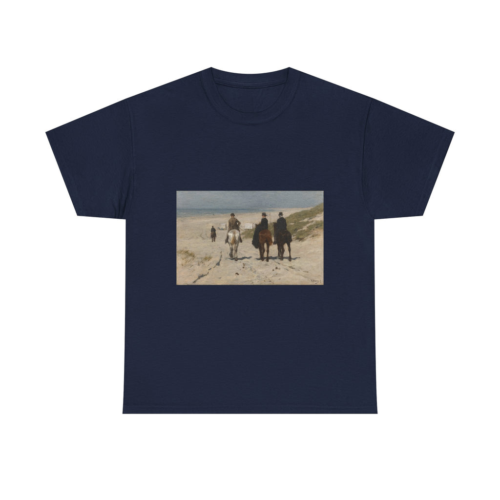 Art Tee – Morning Ride along the Beach