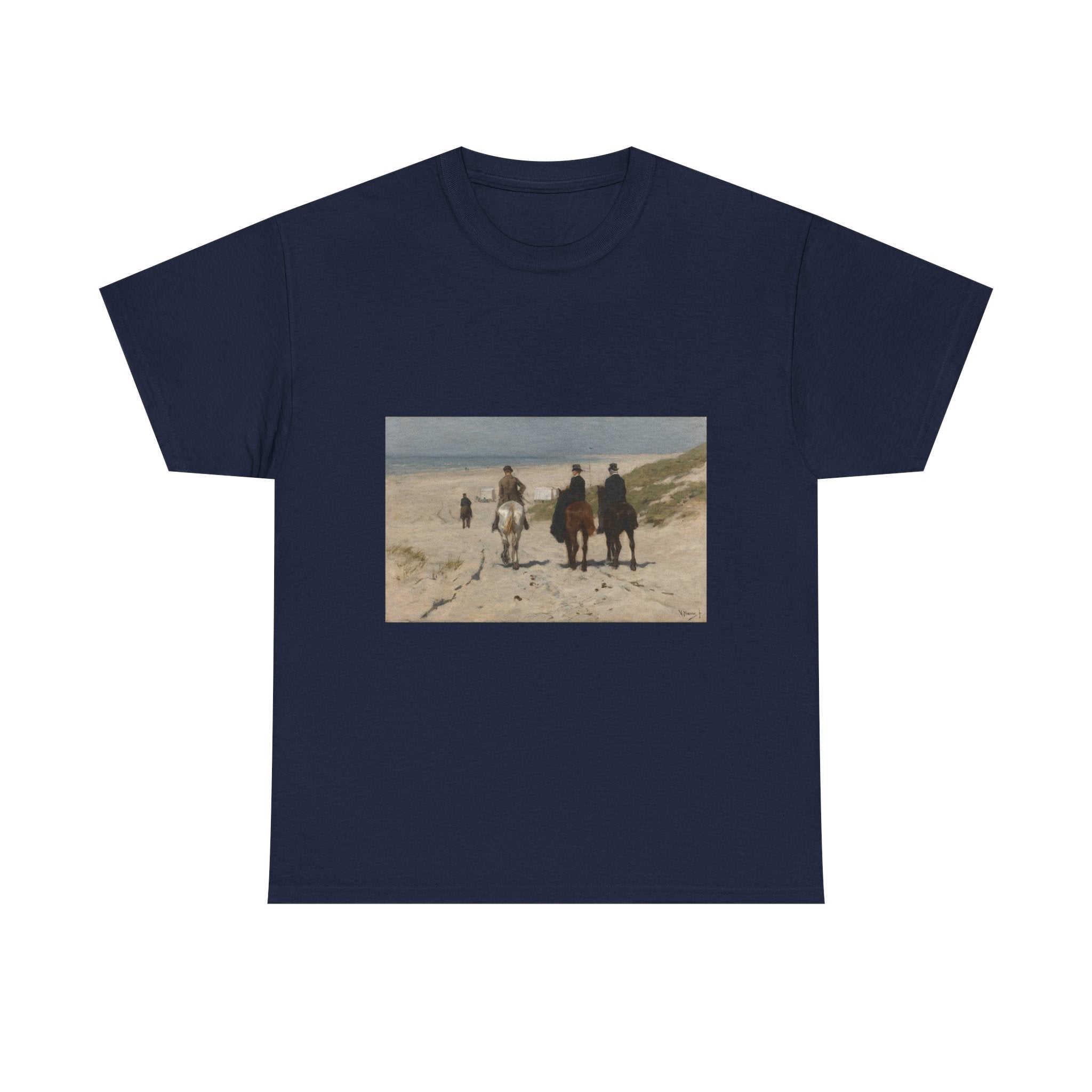 Art Tee – Morning Ride along the Beach