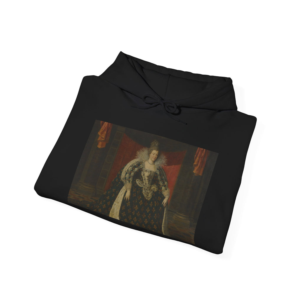 Art Hoodie – Portrait of Marie de Médicis (1575-1642), Queen of France, in Robes of State