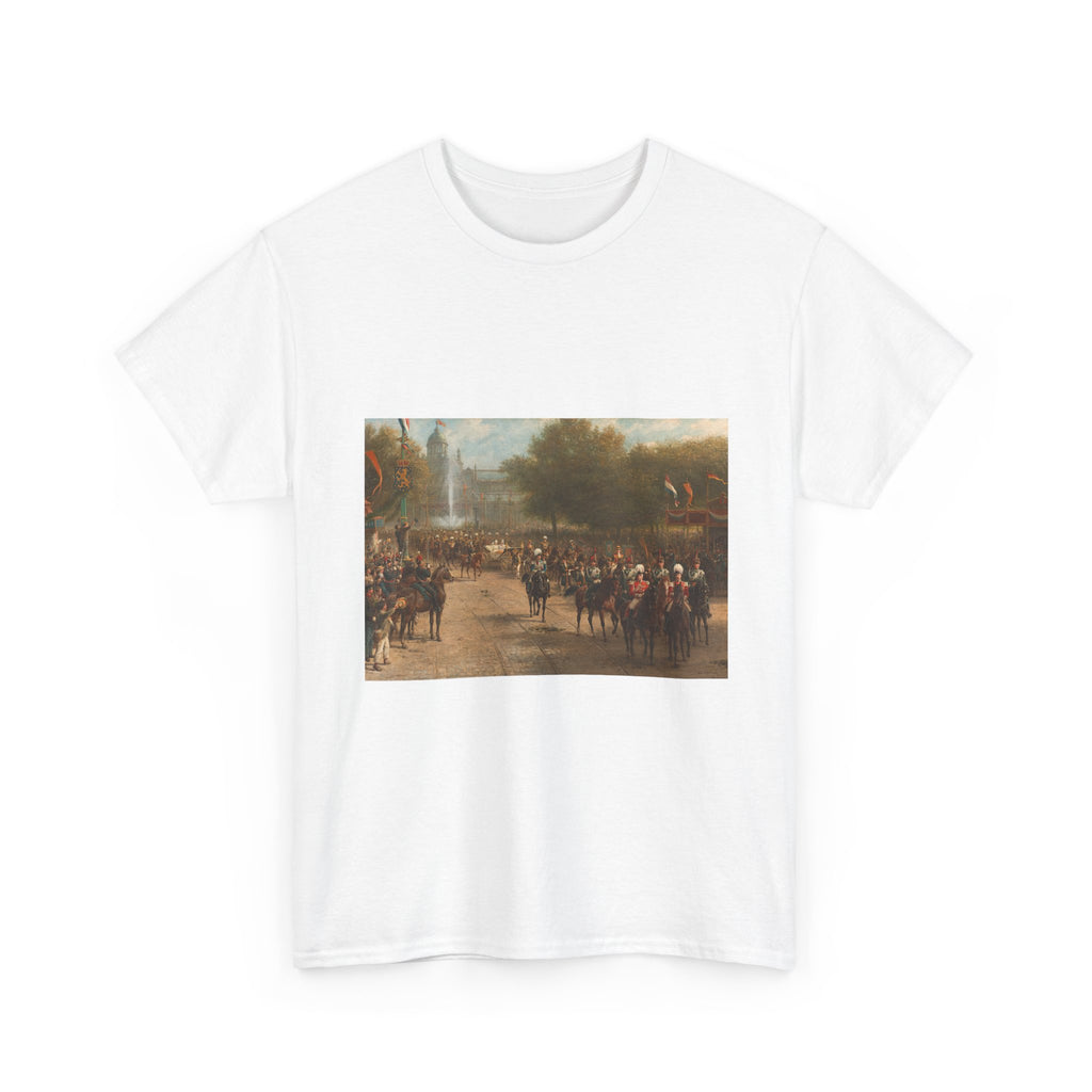 Art Tee – The Frederiksplein, Amsterdam, during the Entry of Queen Wilhelmina, 5 September 1898