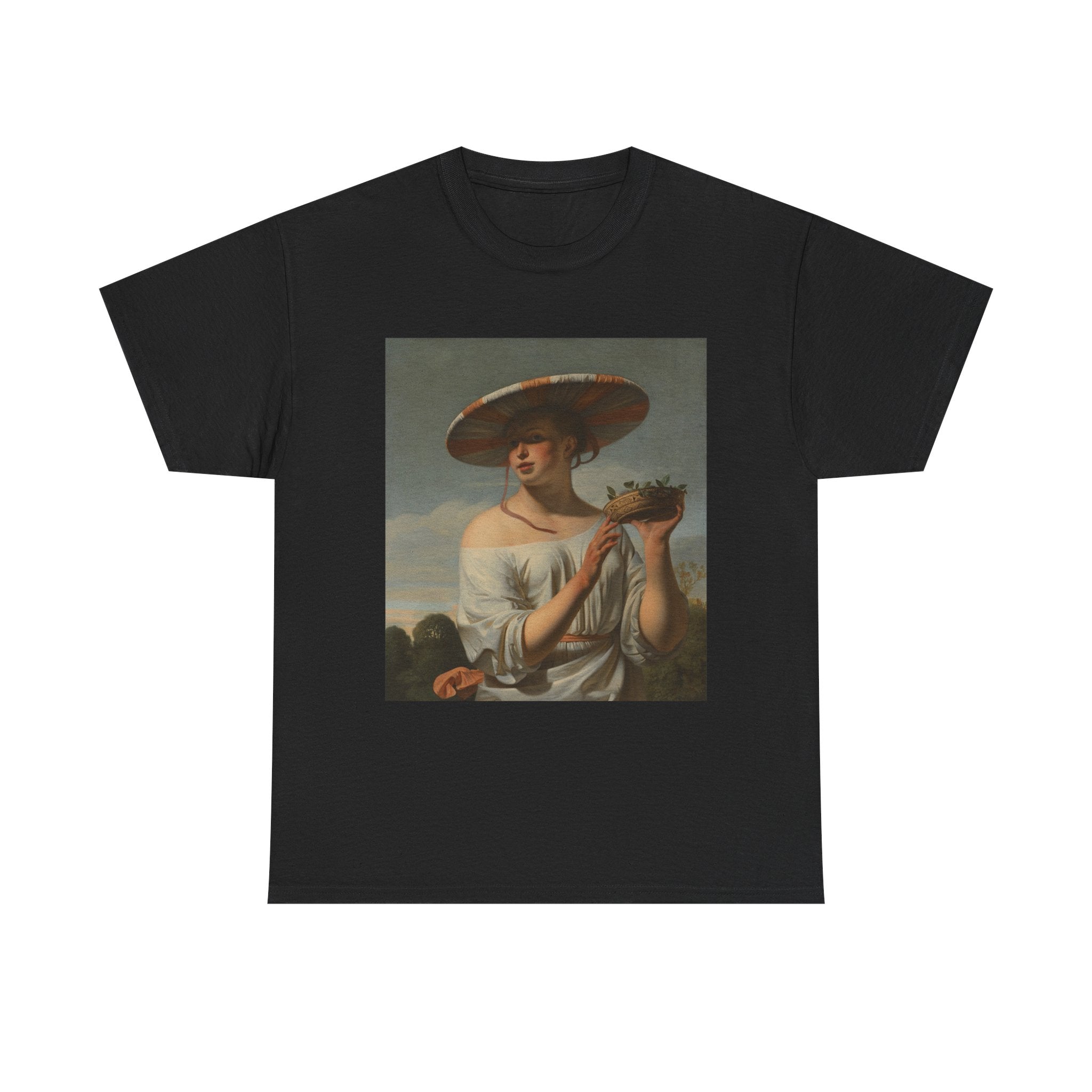 Art Tee – Woman in a Large Hat