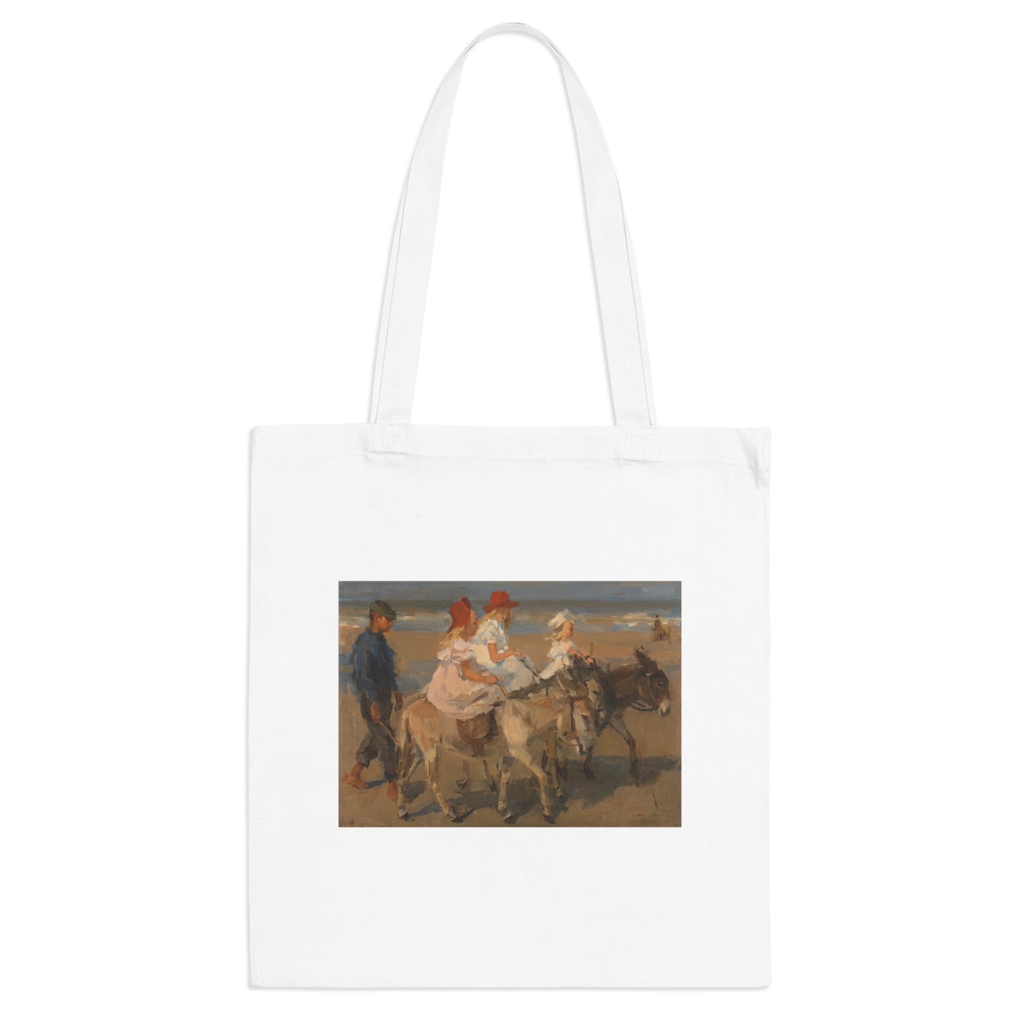 Art Tote Bag – Donkey Rides on the Beach