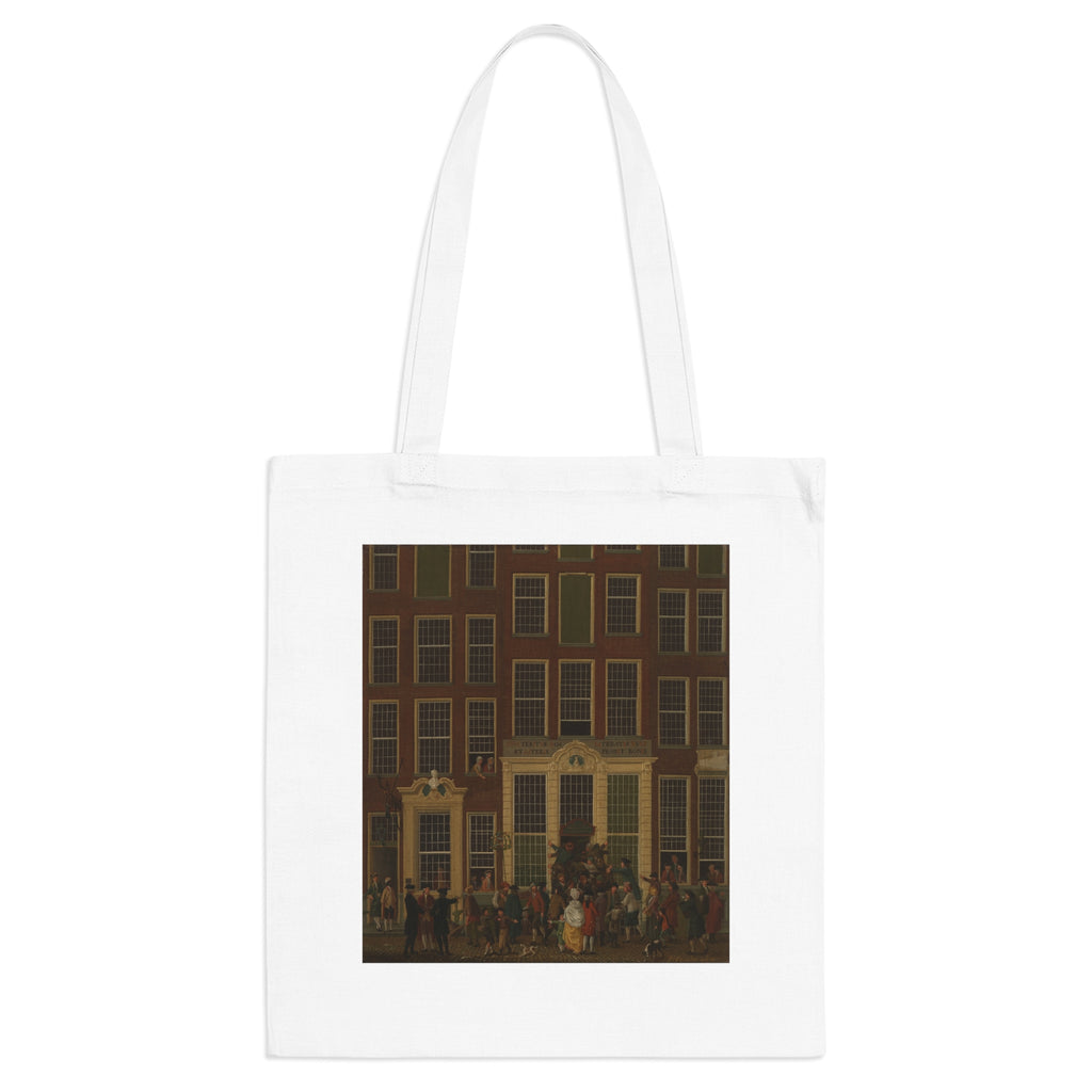 Art Tote Bag – The Bookshop and Lottery Agency of Jan de Groot in the Kalverstraat in Amsterdam