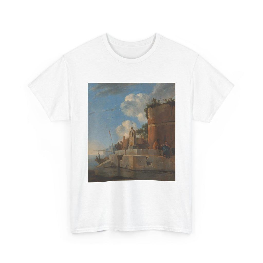 Art Tee – A Coastal Ruin in Italy