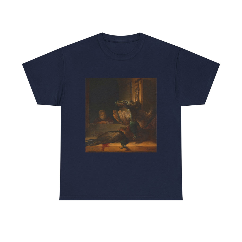 Art Tee – Still Life with Peacocks