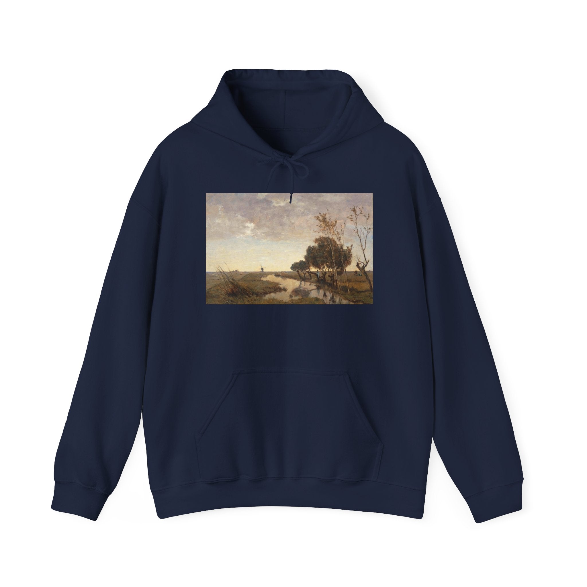 Art Hoodie – A Watercourse near Abcoude