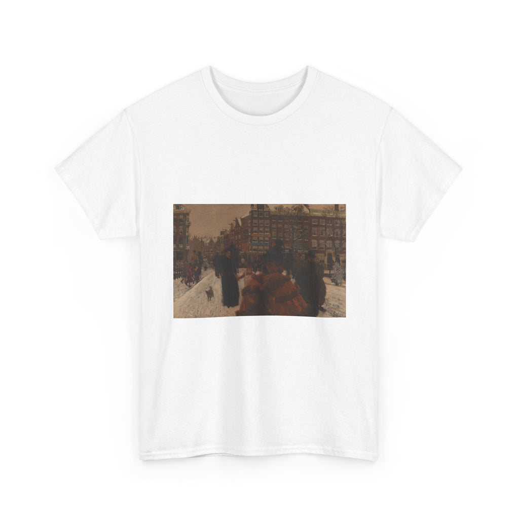 Art Tee – The Singel Bridge at the Paleisstraat in Amsterdam