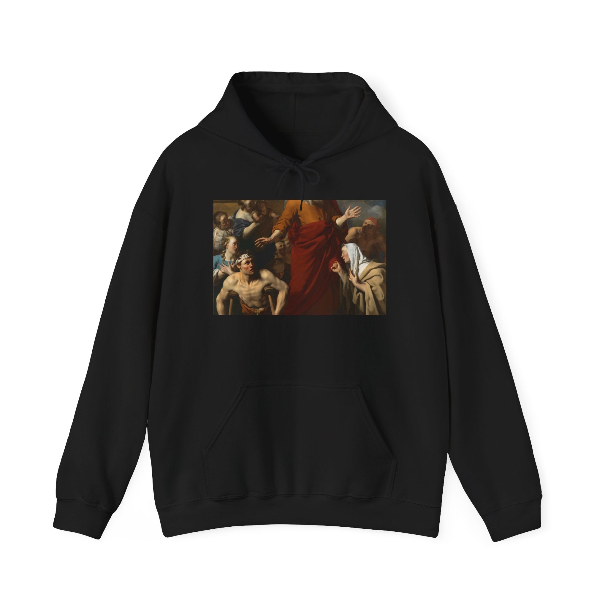 Art Hoodie – Paul healing a man who could not walk