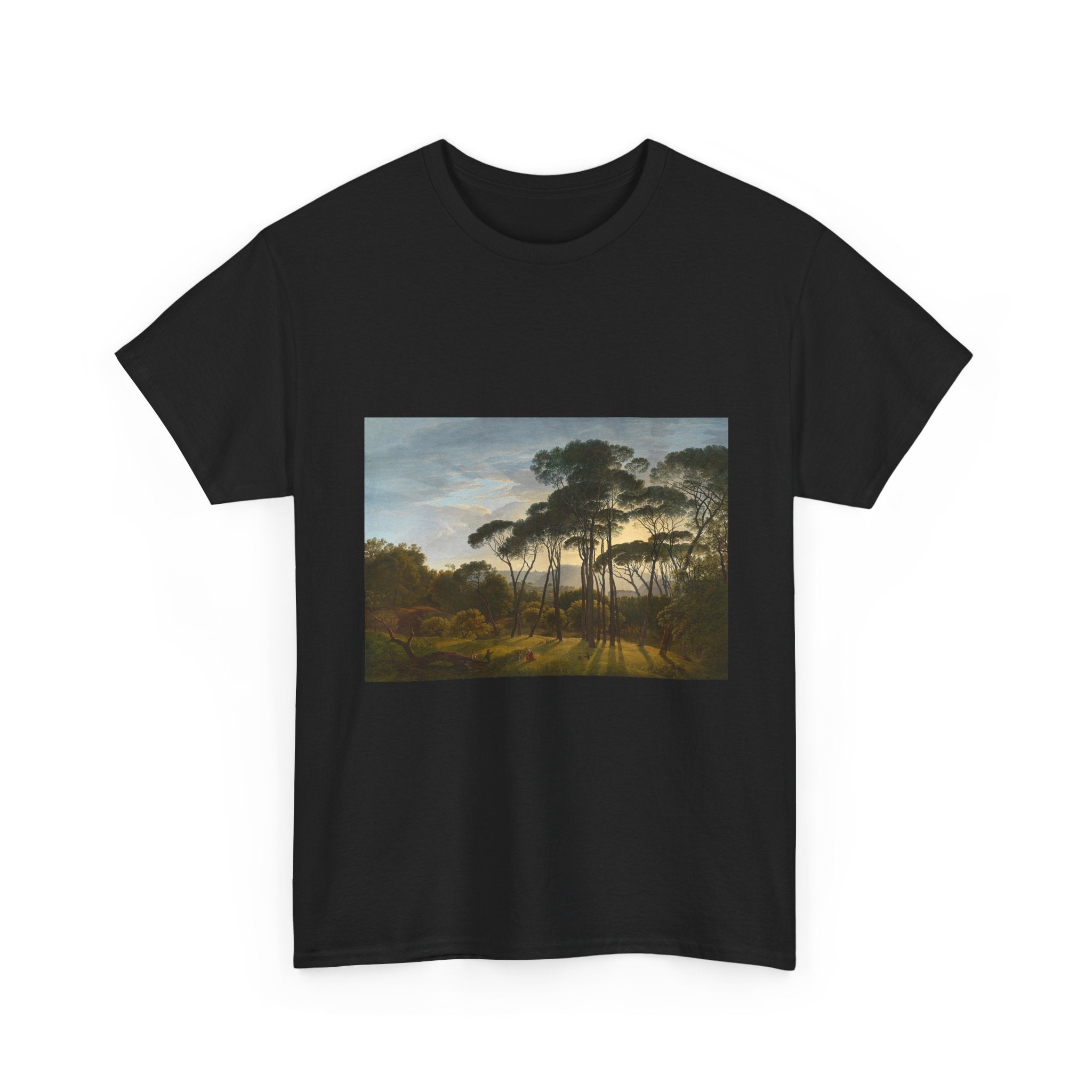 Art Tee – Italian Landscape with Umbrella Pines