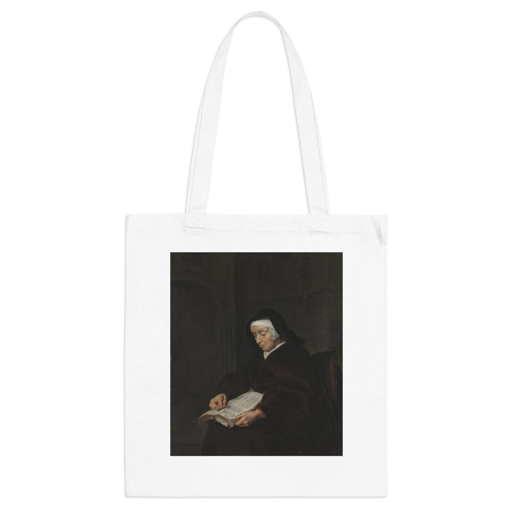 Art Tote Bag – Old Woman Meditating