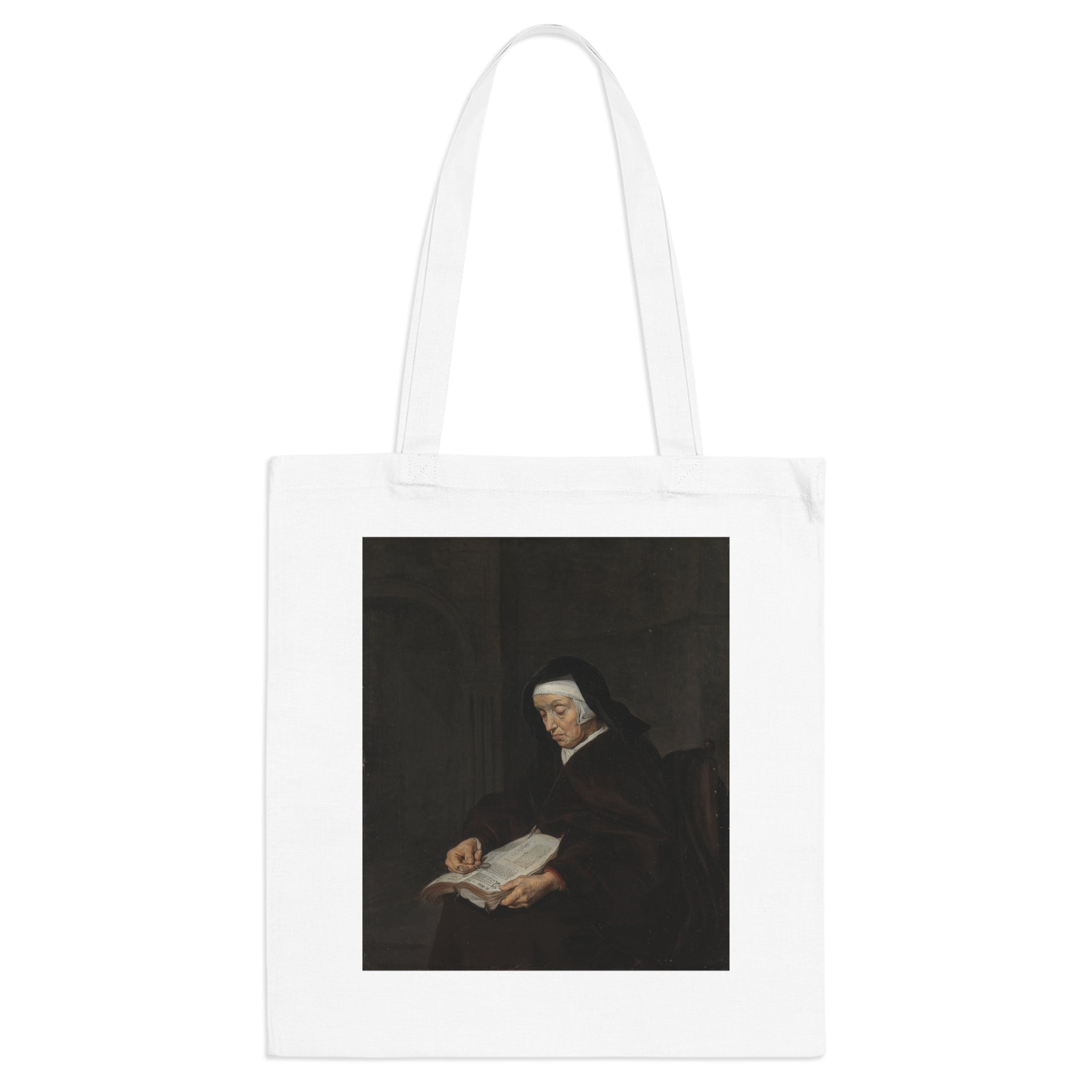 Art Tote Bag – Old Woman Meditating