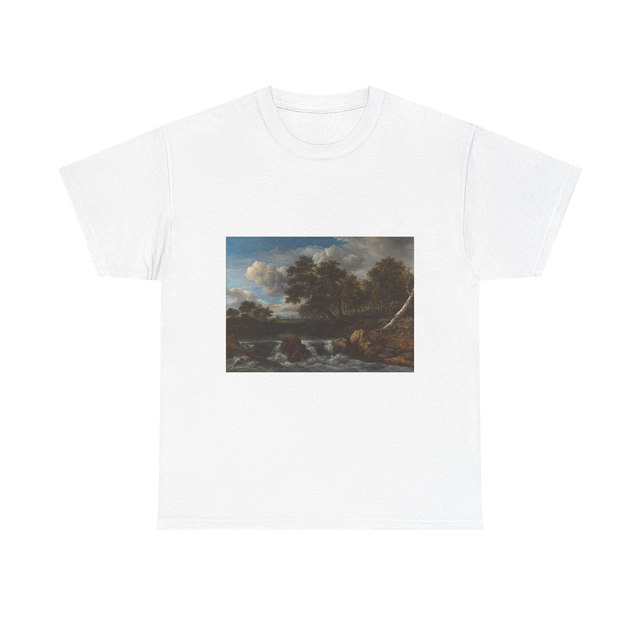 Art Tee – Landscape with Waterfall