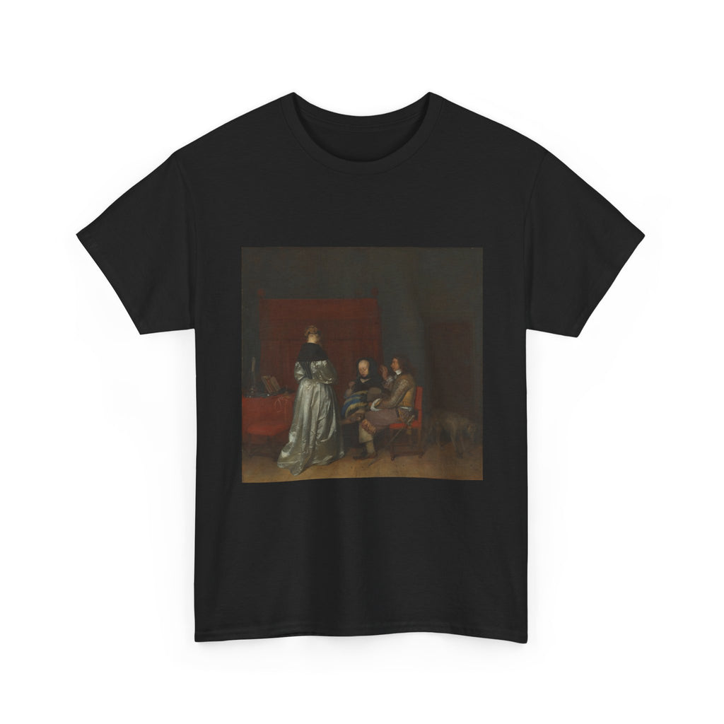 Art Tee – Gallant Conversation, Known as ‘The Paternal Admonition’