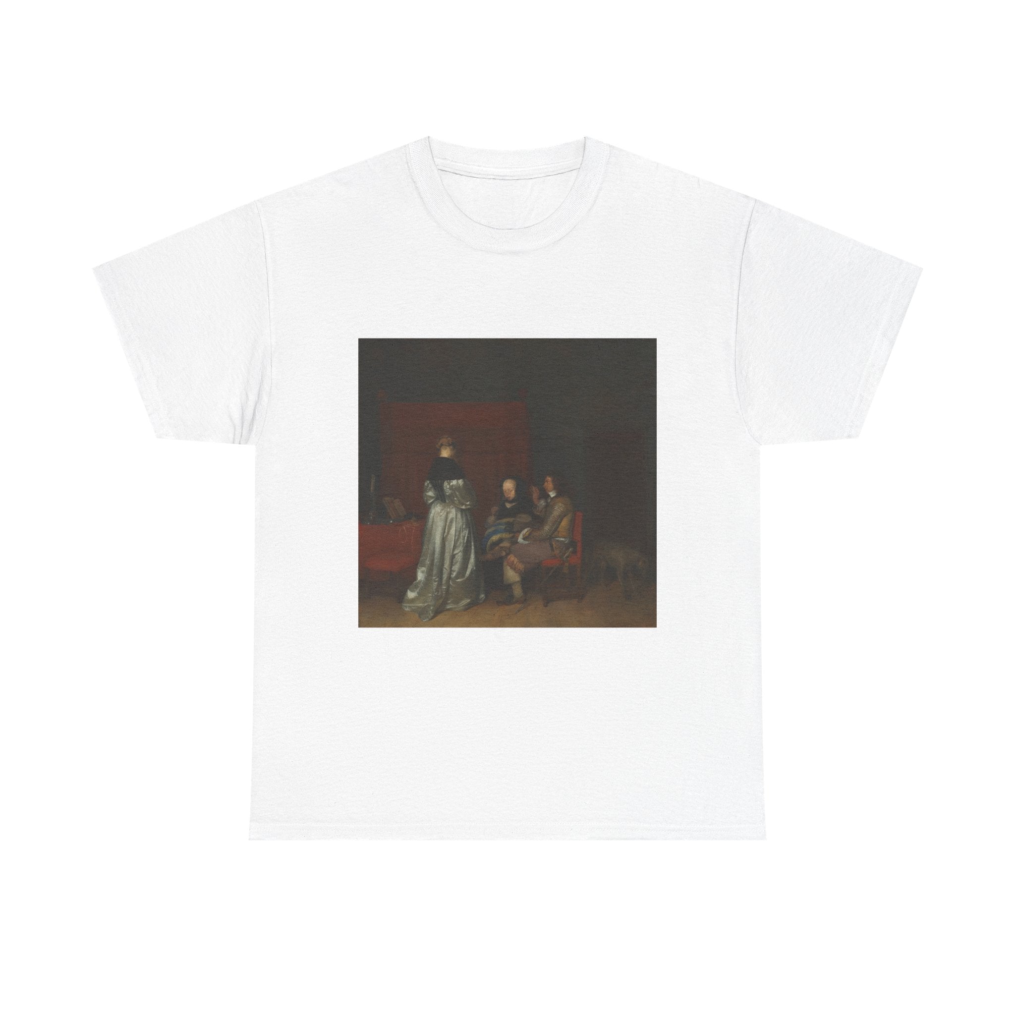 Art Tee – Gallant Conversation, Known as ‘The Paternal Admonition’
