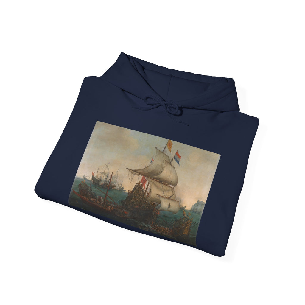 Art Hoodie – Dutch Ships Ramming Spanish Galleys near Calais, 3 October 1602