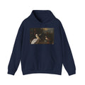Art Hoodie – A Pelican and other Birds near a Pool, Known as ‘The Floating Feather’